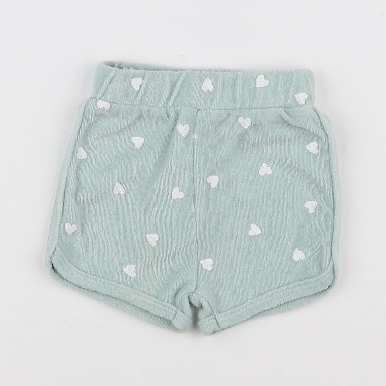 Vertbaudet - short vert - 3 mois