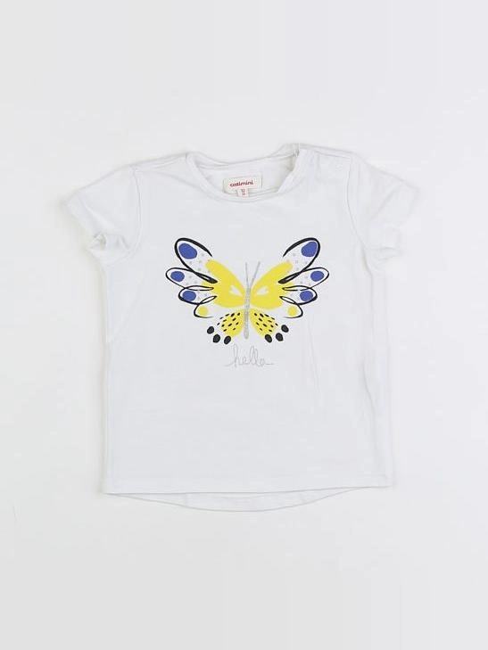 Catimini - tee-shirt blanc - 12 mois