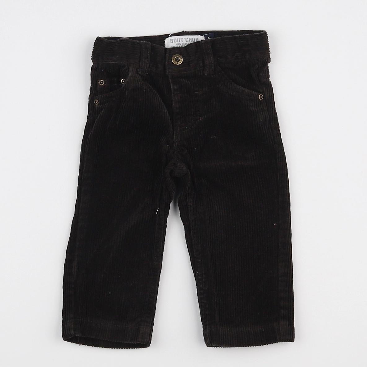 Boutchou - pantalon marron - 6 mois