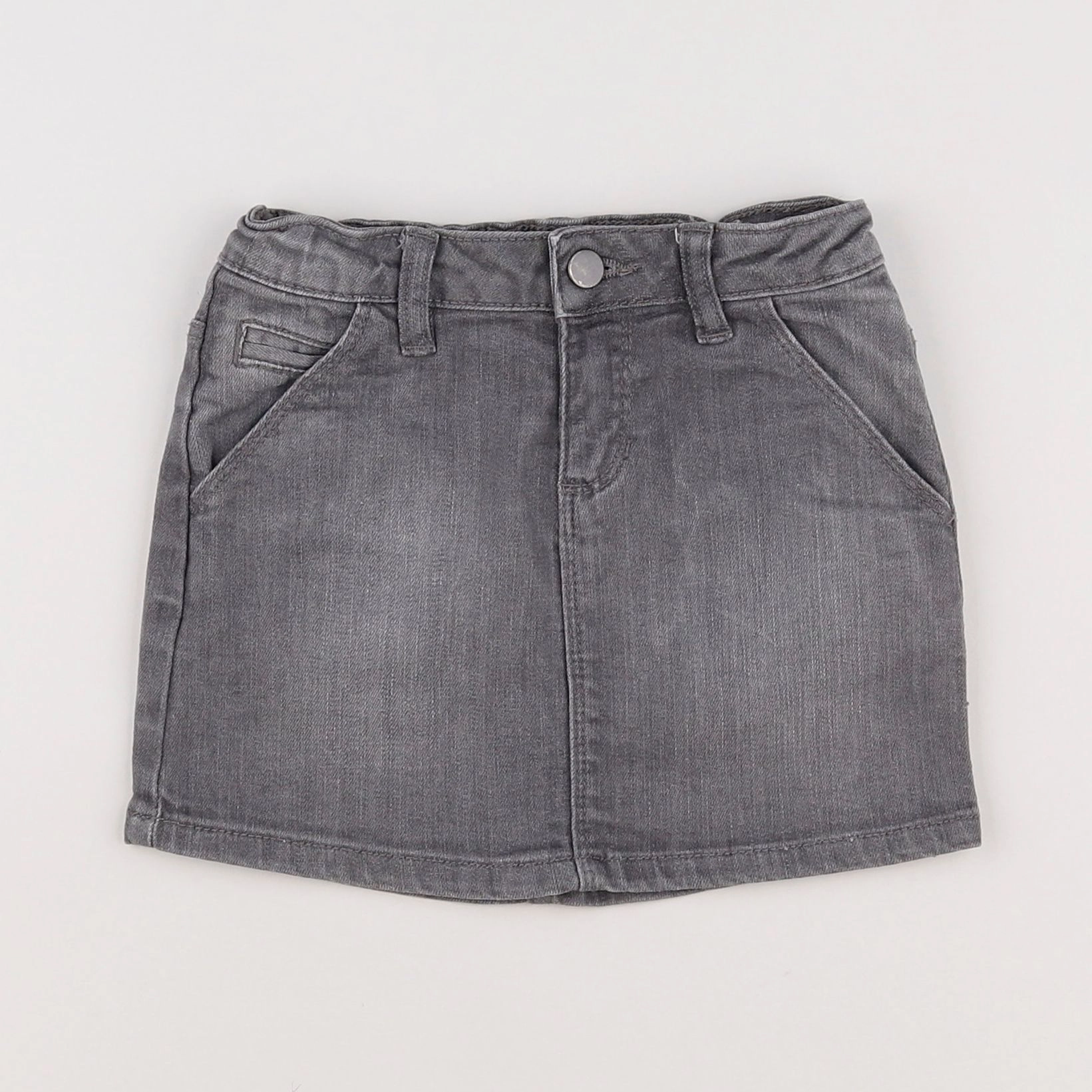 Monoprix - jupe gris - 5 ans