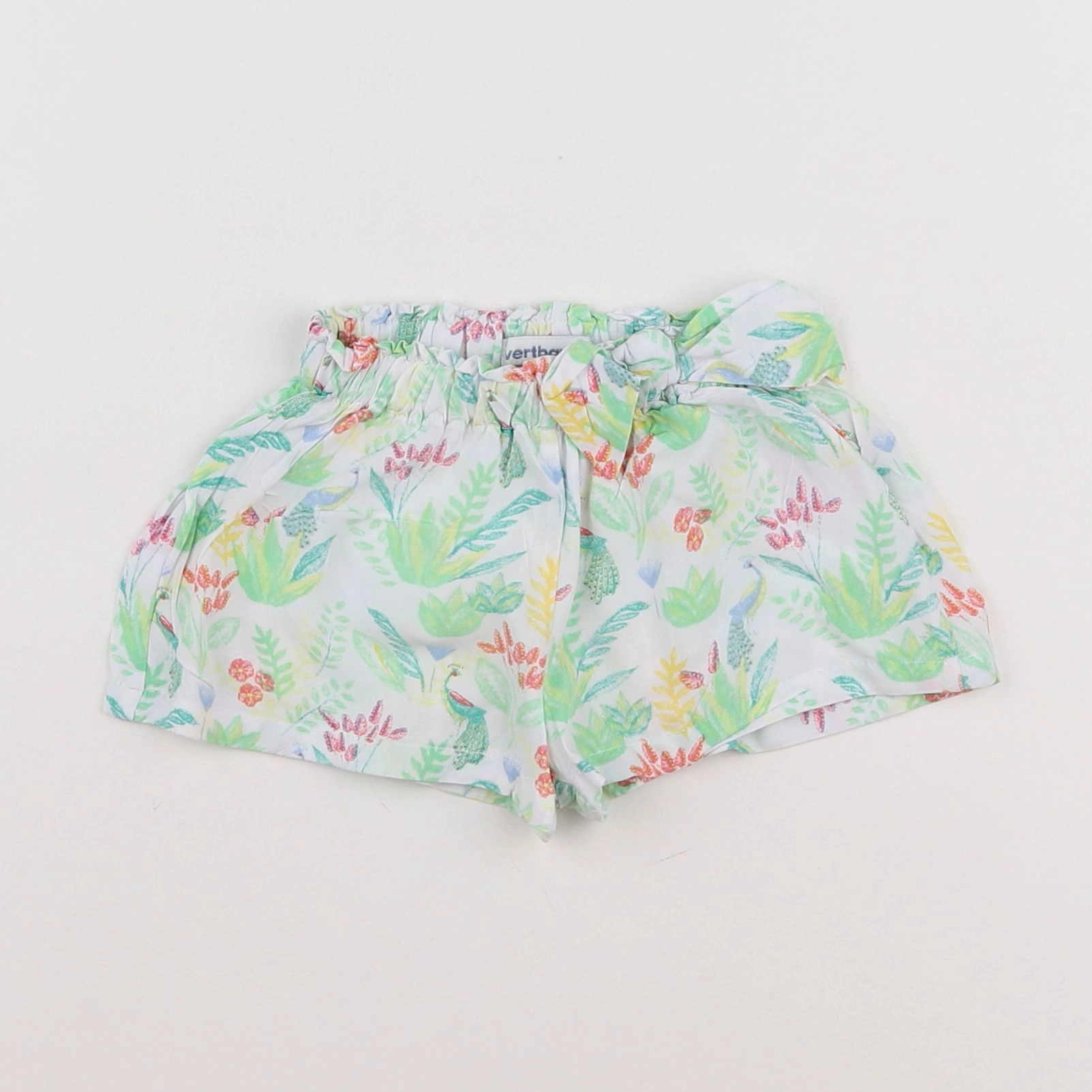 Vertbaudet - short multicolore - 9 mois