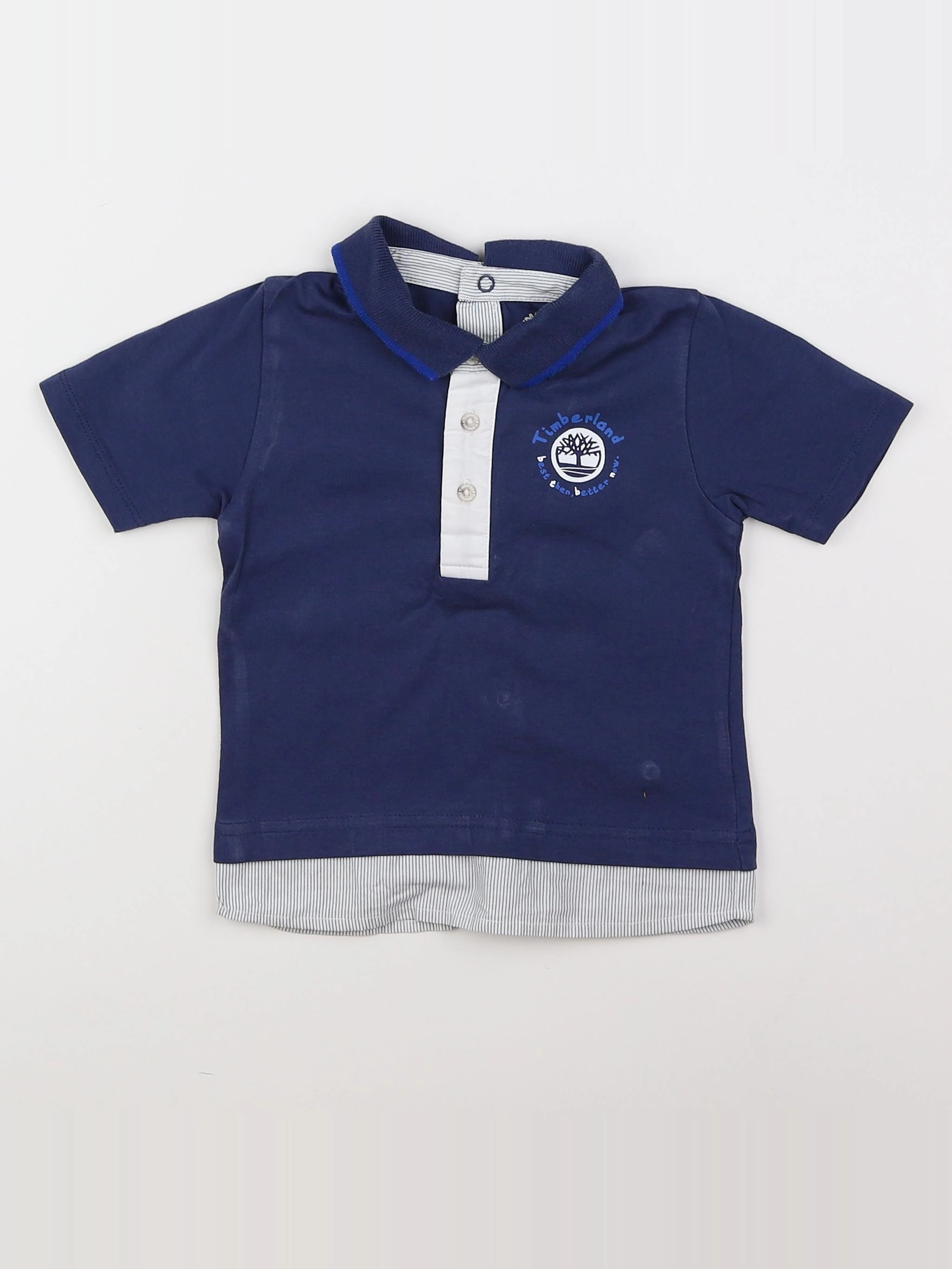 Timberland - polo gris - 9 mois