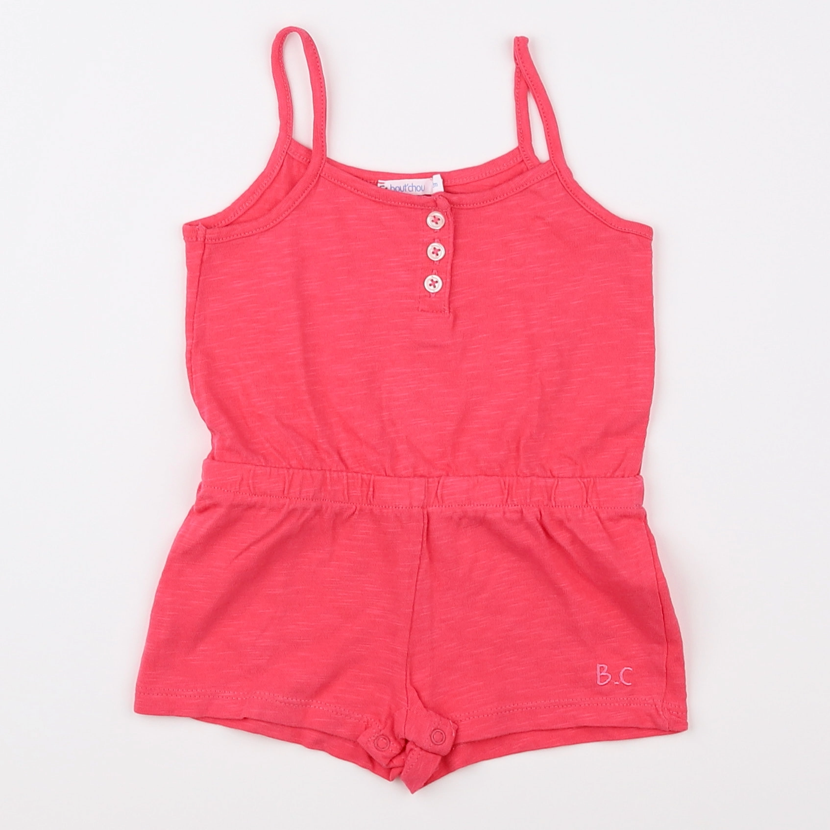 Boutchou - combinaison rose - 12 mois