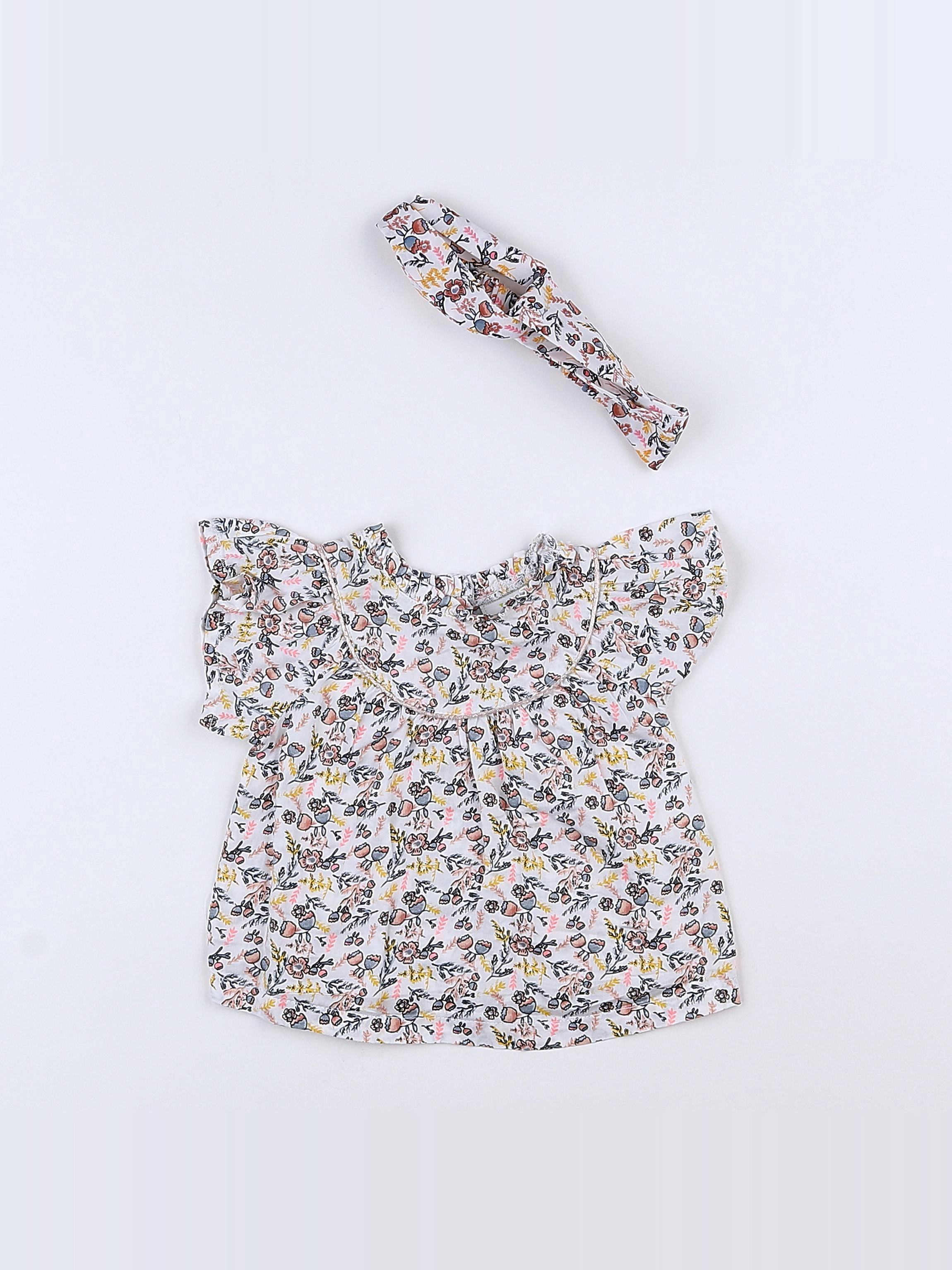 Tape à l'oeil - blouse multicolore - 3 mois