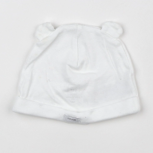 GAP - bonnet de naissance blanc - 6/12 mois