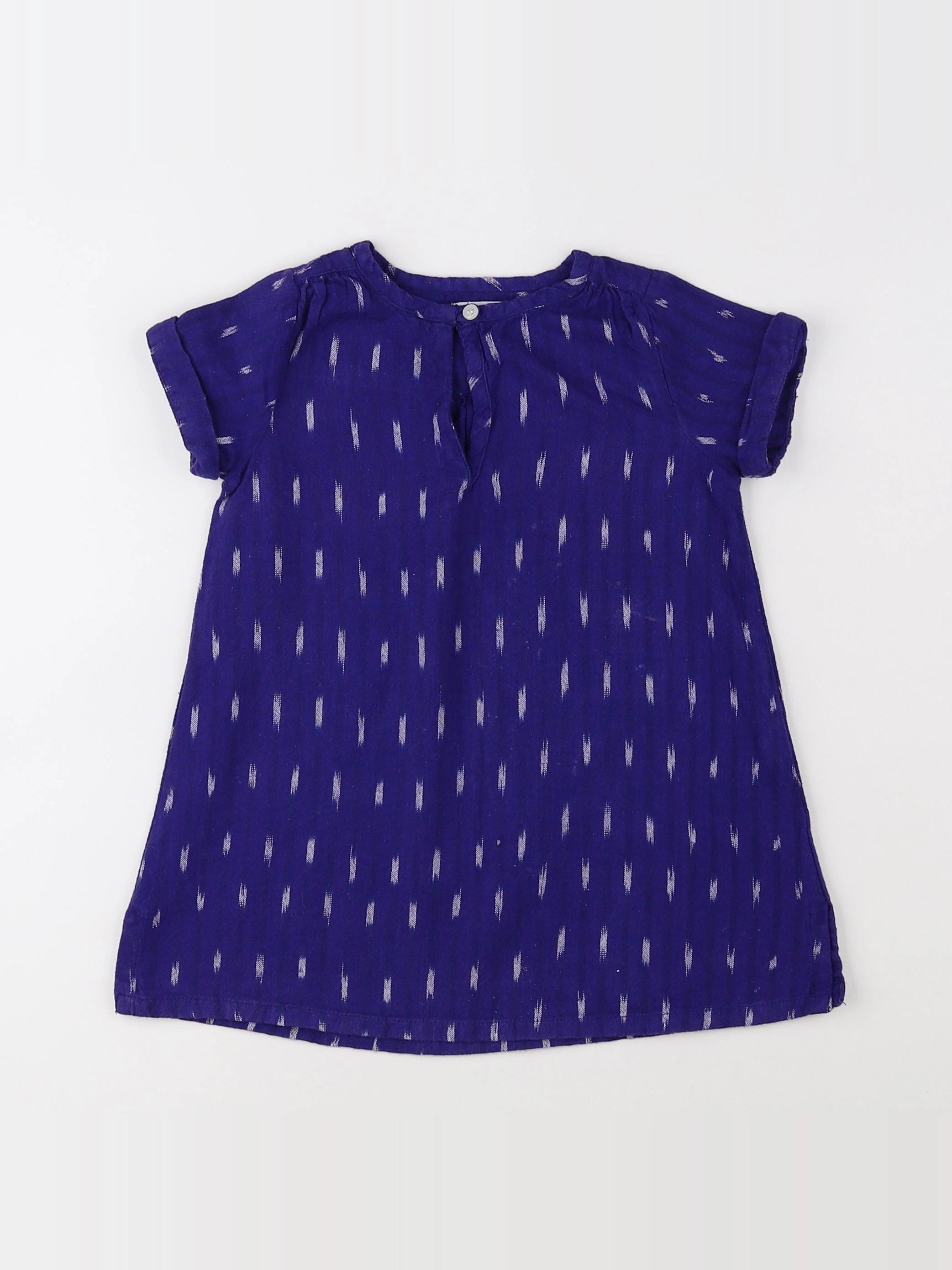 Boutchou - robe violet - 12 mois