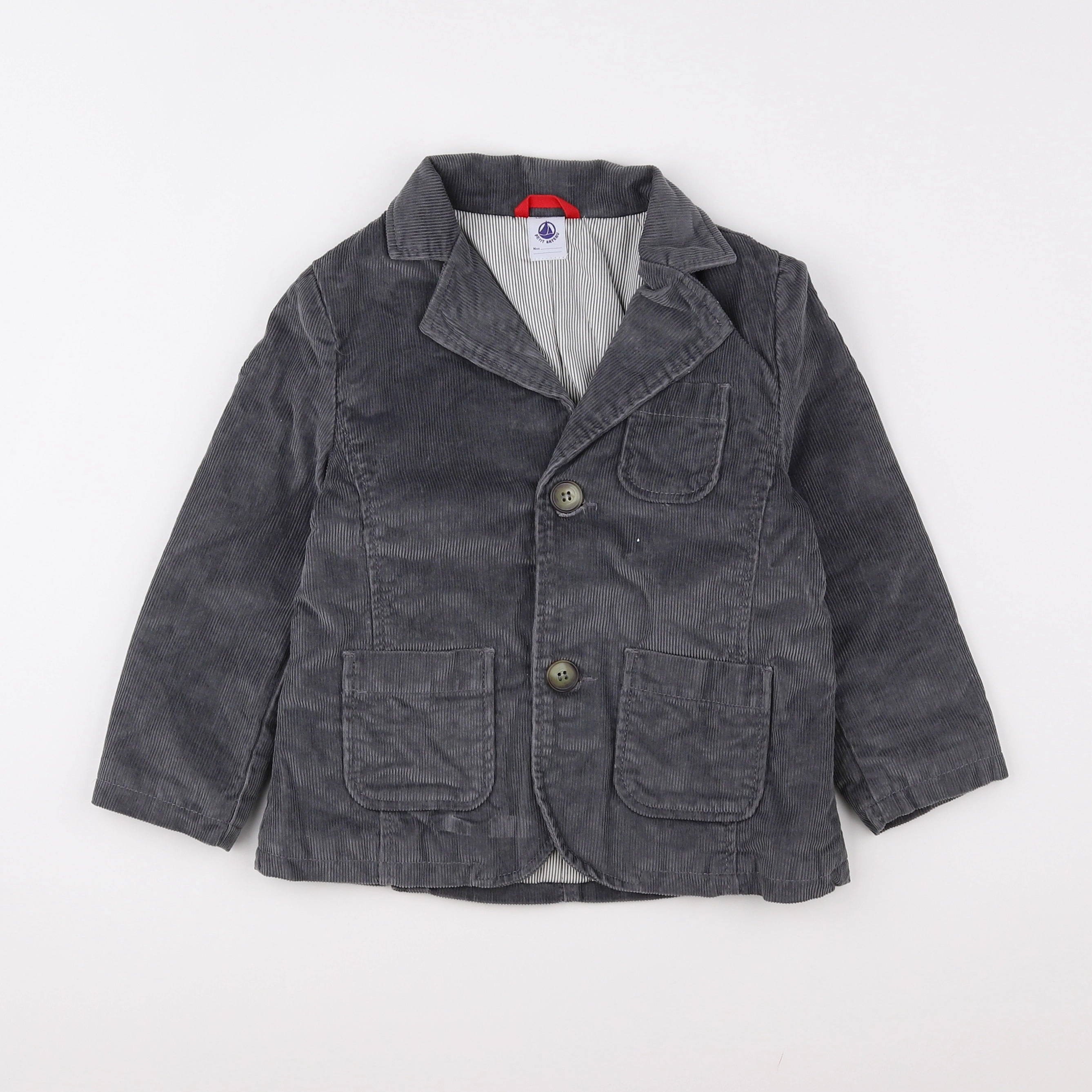 Petit Bateau - veste gris - 4 ans