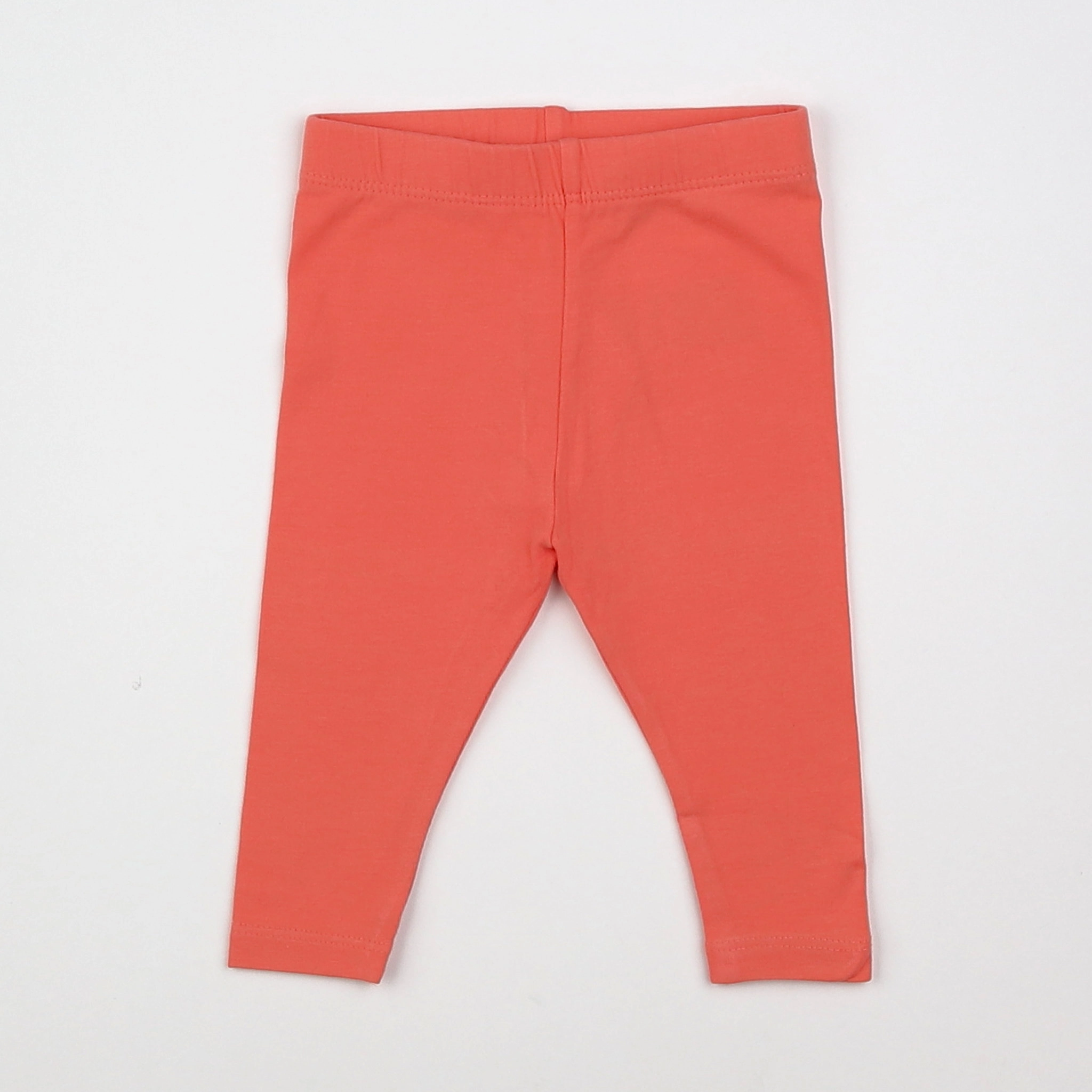 Vertbaudet - legging orange - 3 mois