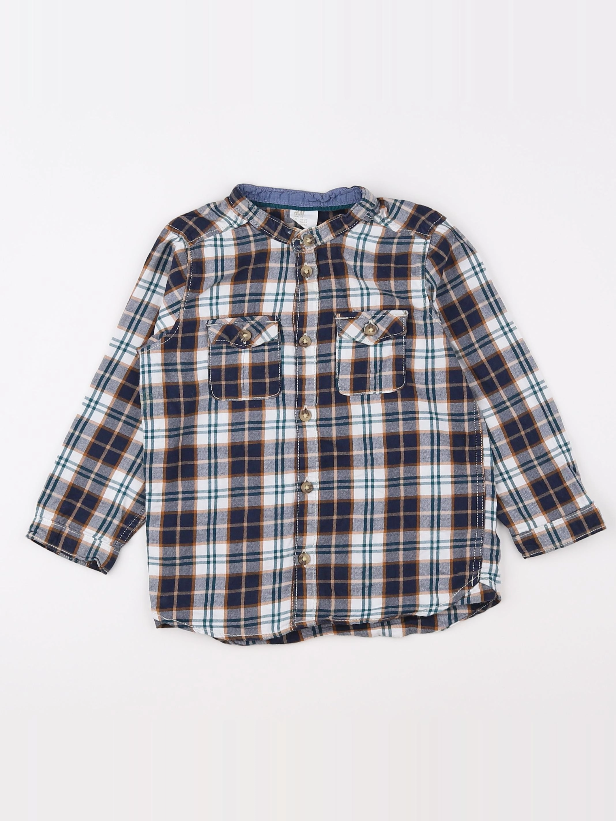 H&M - chemise multicolore - 18 mois à 2 ans