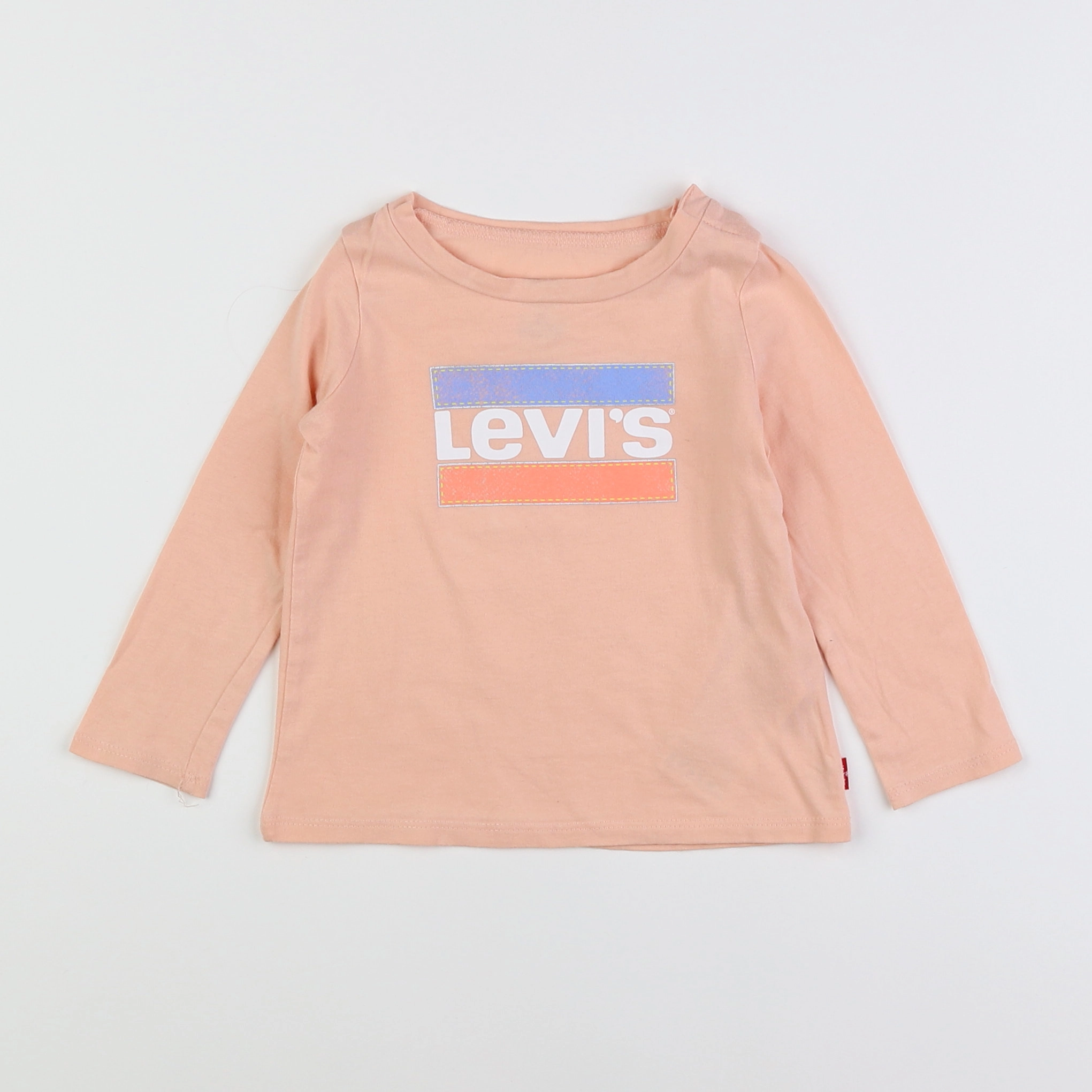 Levi's - tee-shirt rose, bleu - 18 mois