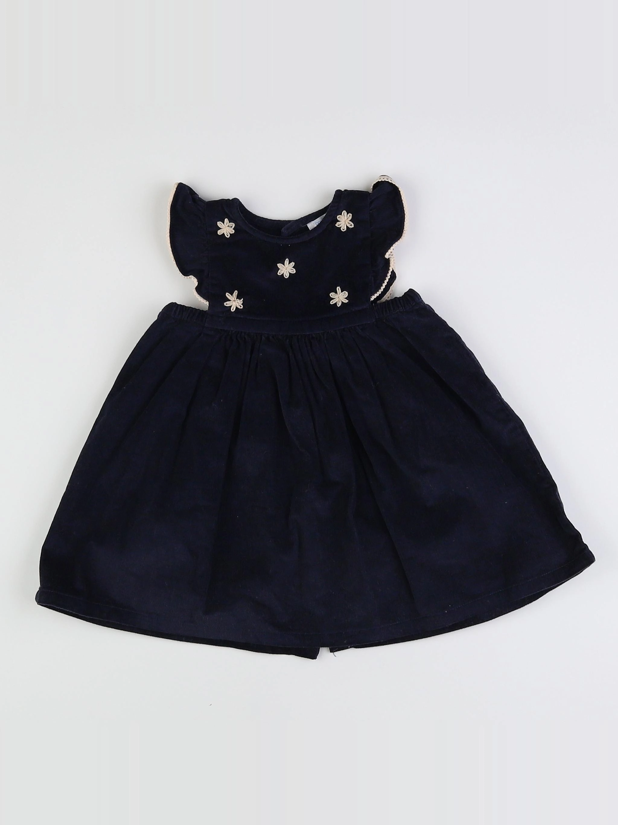 Boutchou - robe bleu - 6 mois