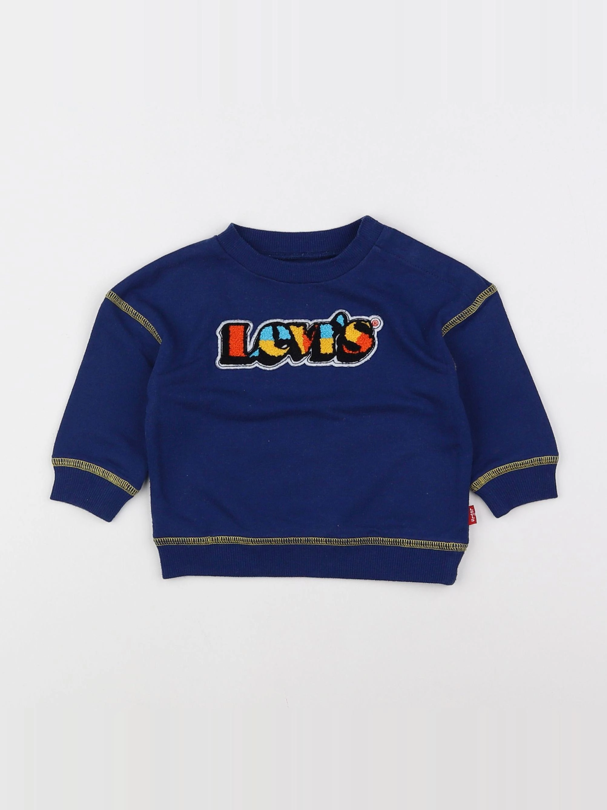 Levi's - sweat bleu - 6 mois