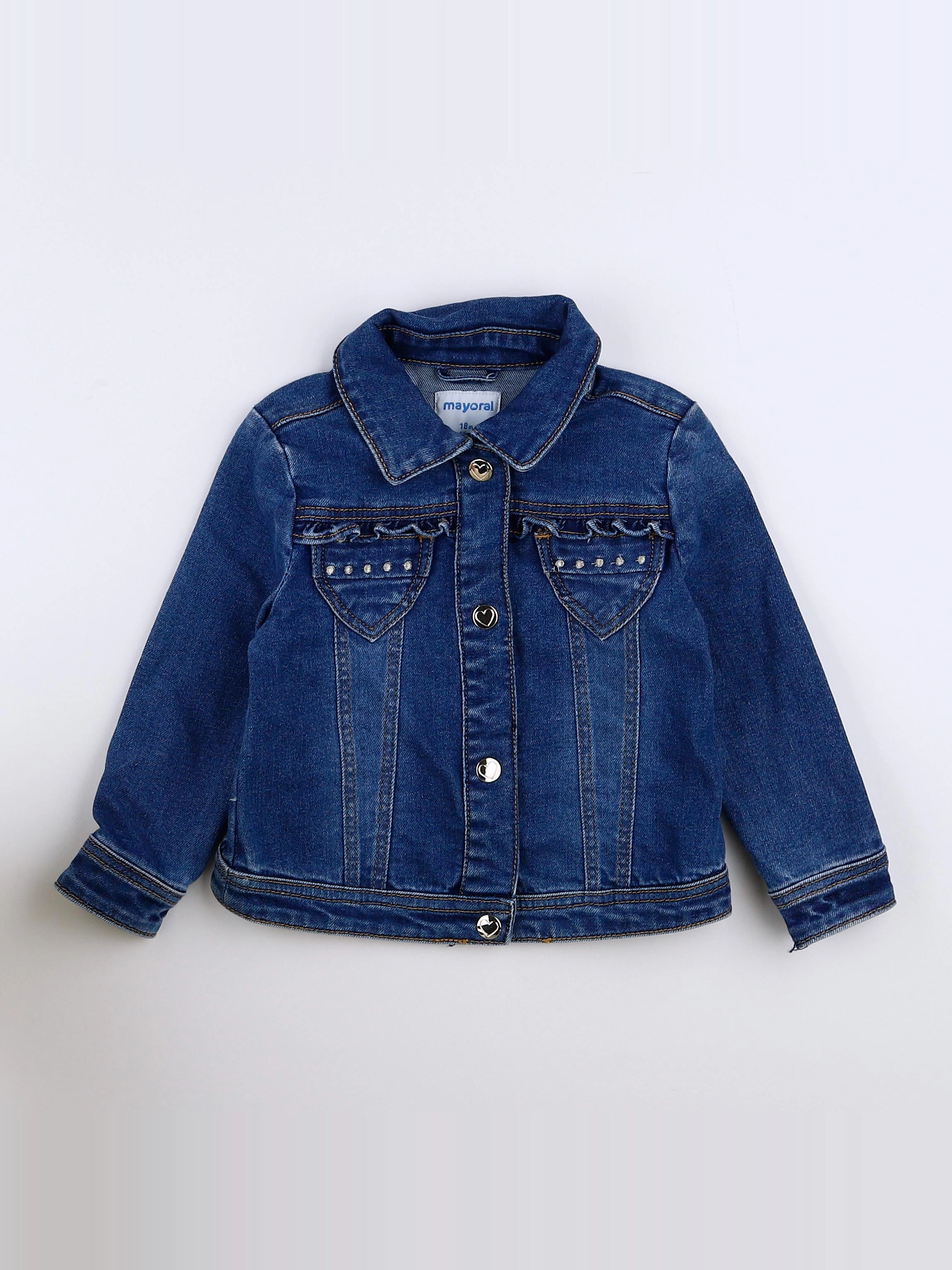 Mayoral - veste bleu - 18 mois