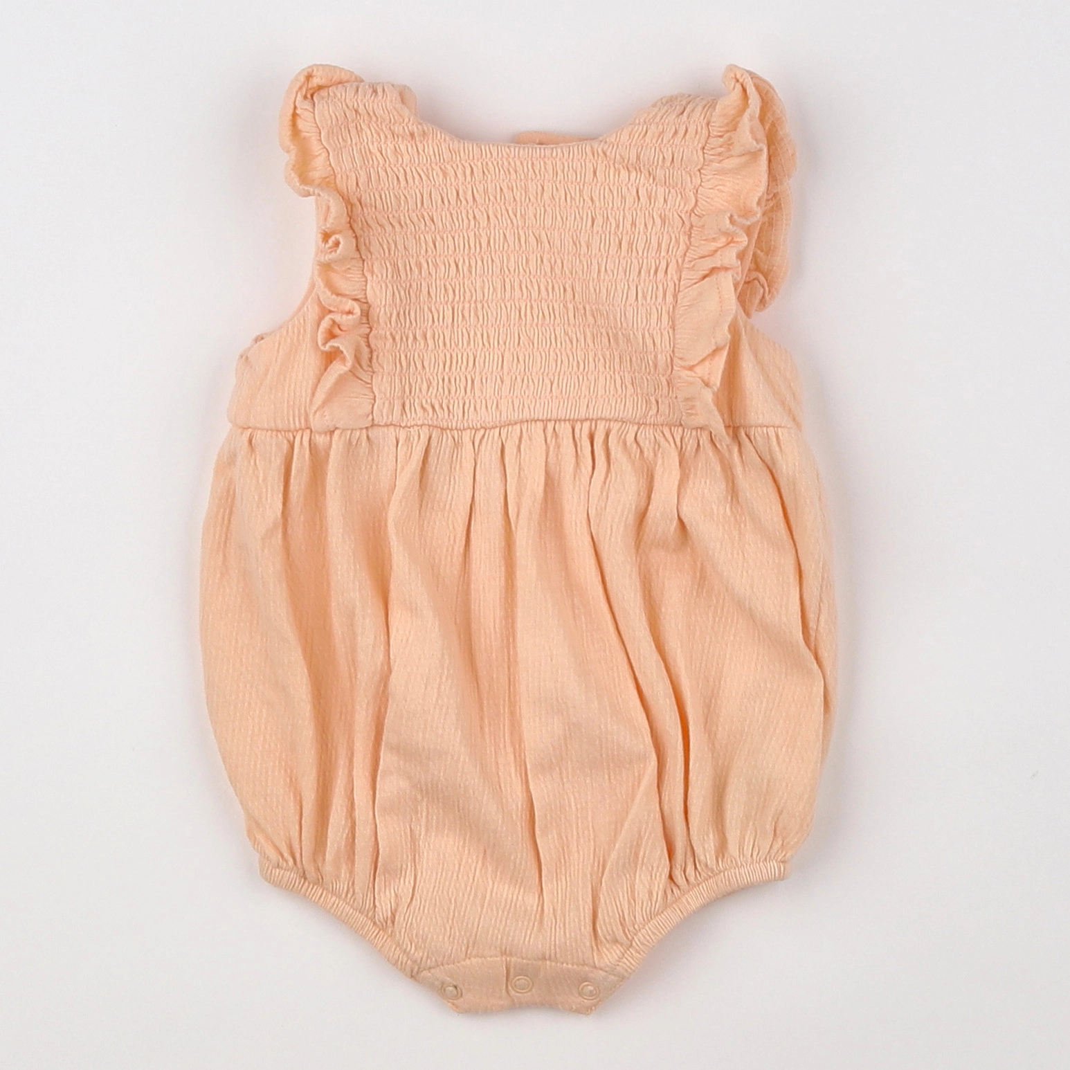 Vertbaudet - combinaison orange - 3 mois