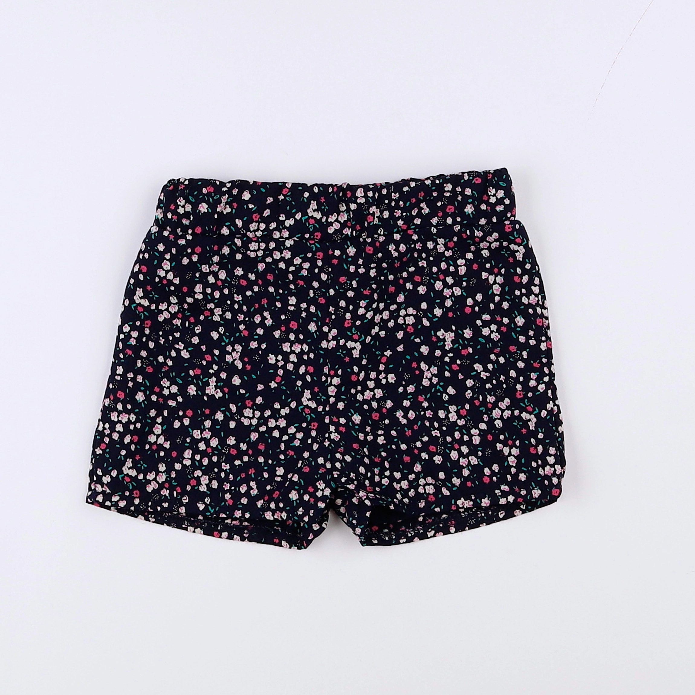 Little Cigogne - short noir, rose - 9 mois