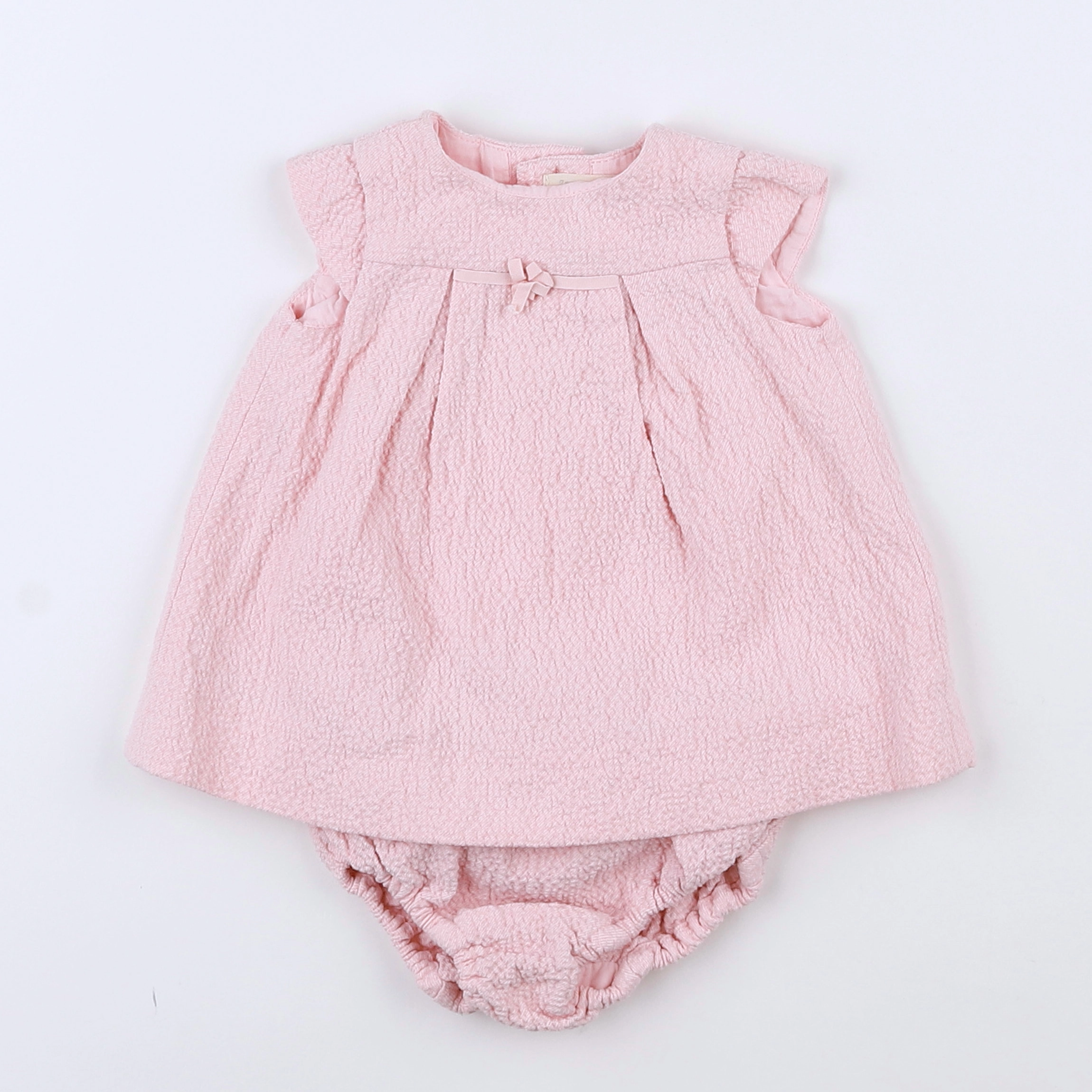 Zara - robe rose - 1/3 mois