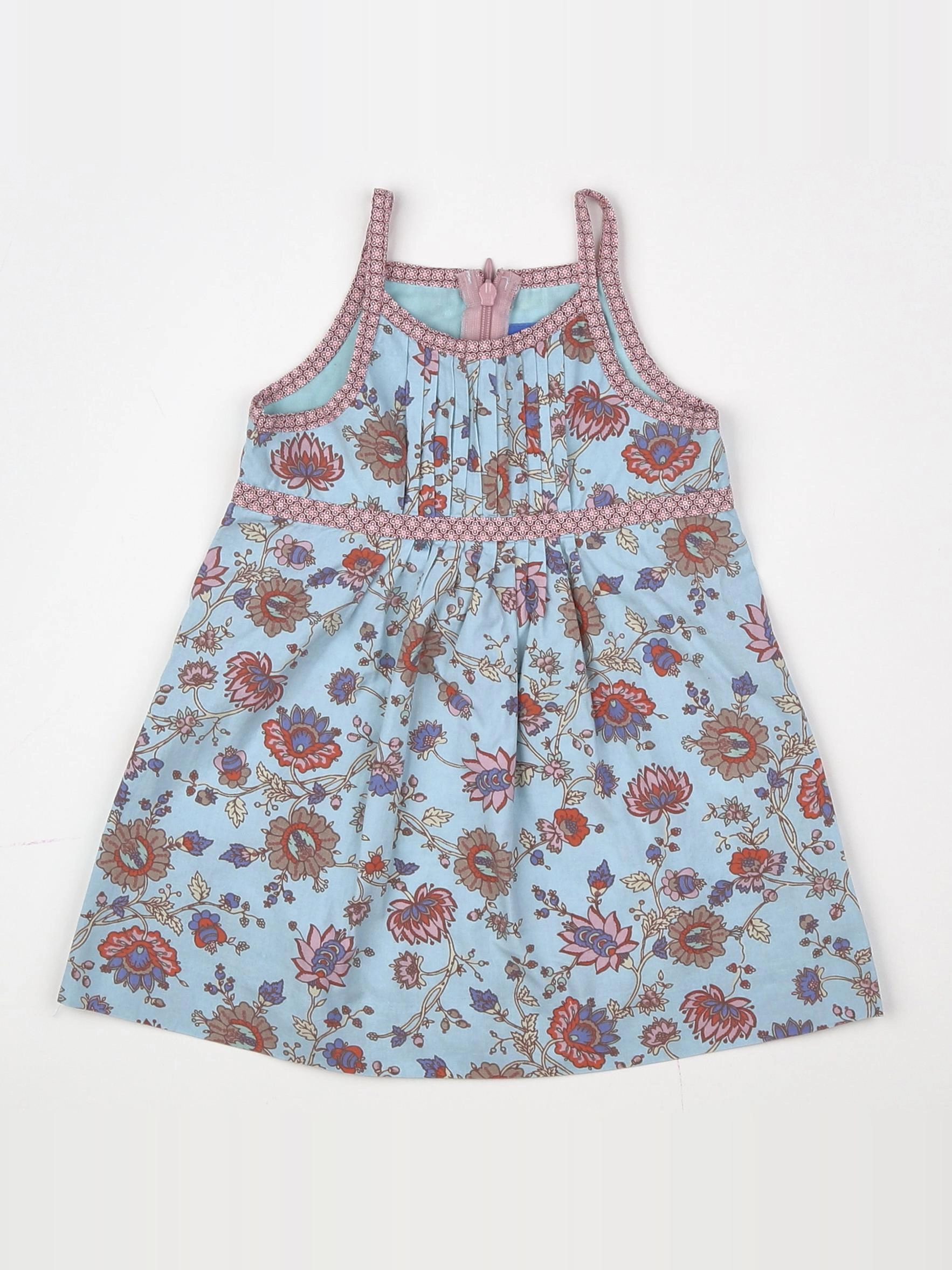 Boutchou - robe multicolore - 12 mois
