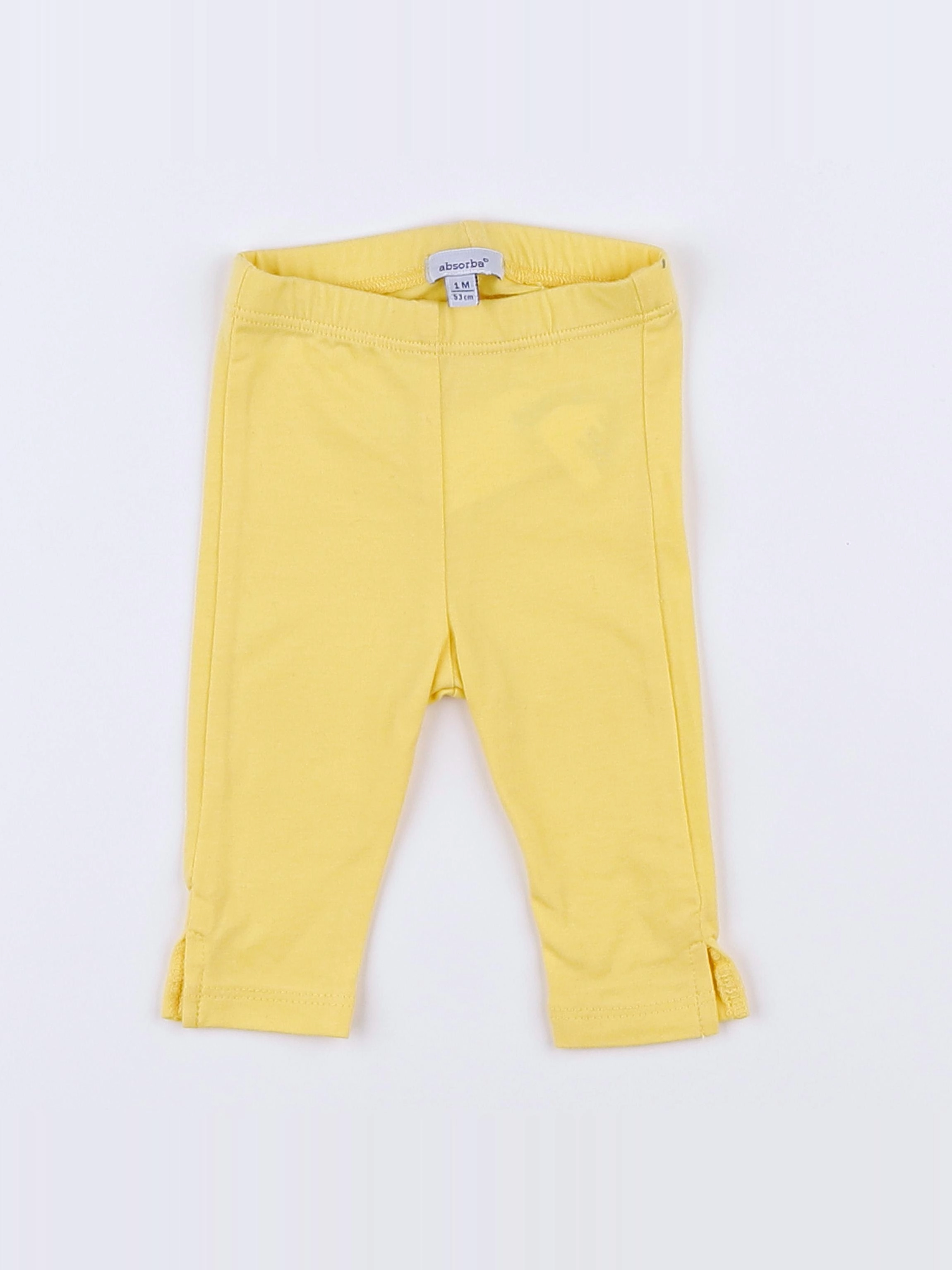 Absorba - legging jaune - 3 mois