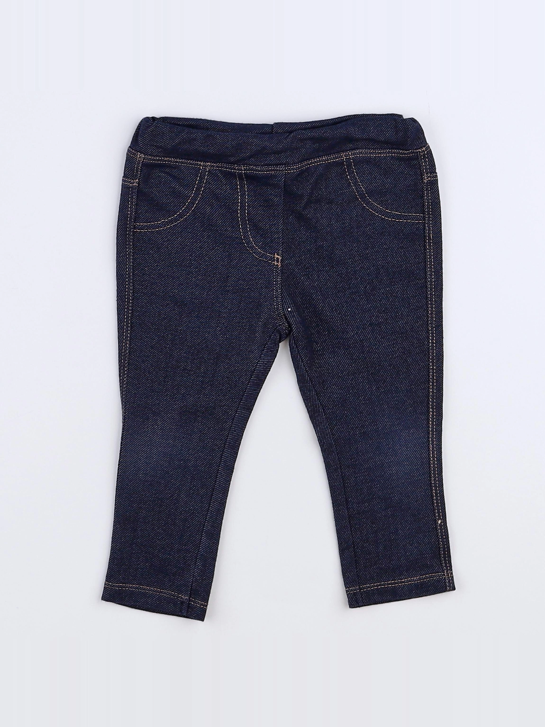 Tape à l'oeil - jegging bleu - 12 mois