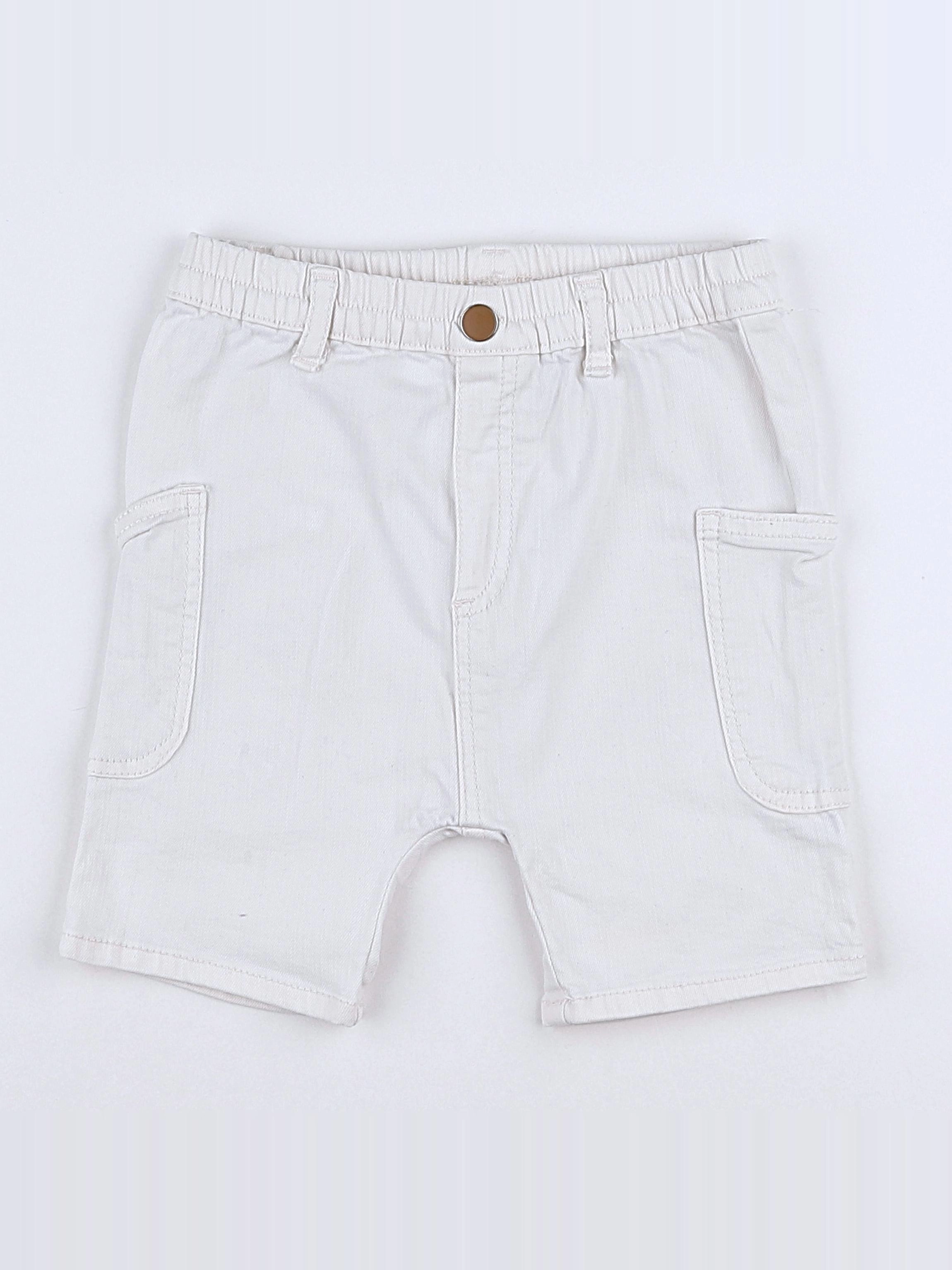 Zara - jean blanc - 9/12 mois