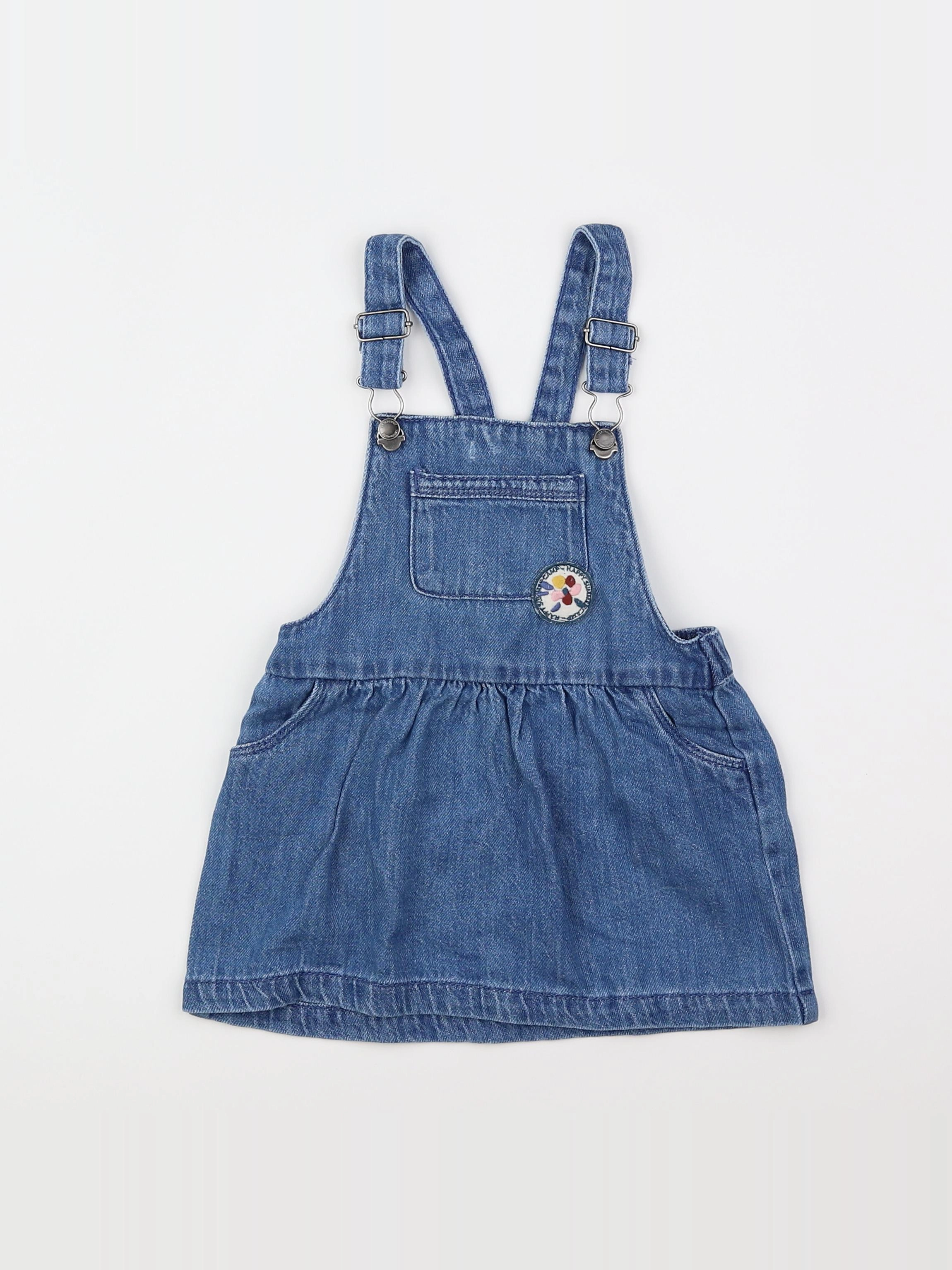 Vertbaudet - robe bleu - 2 ans