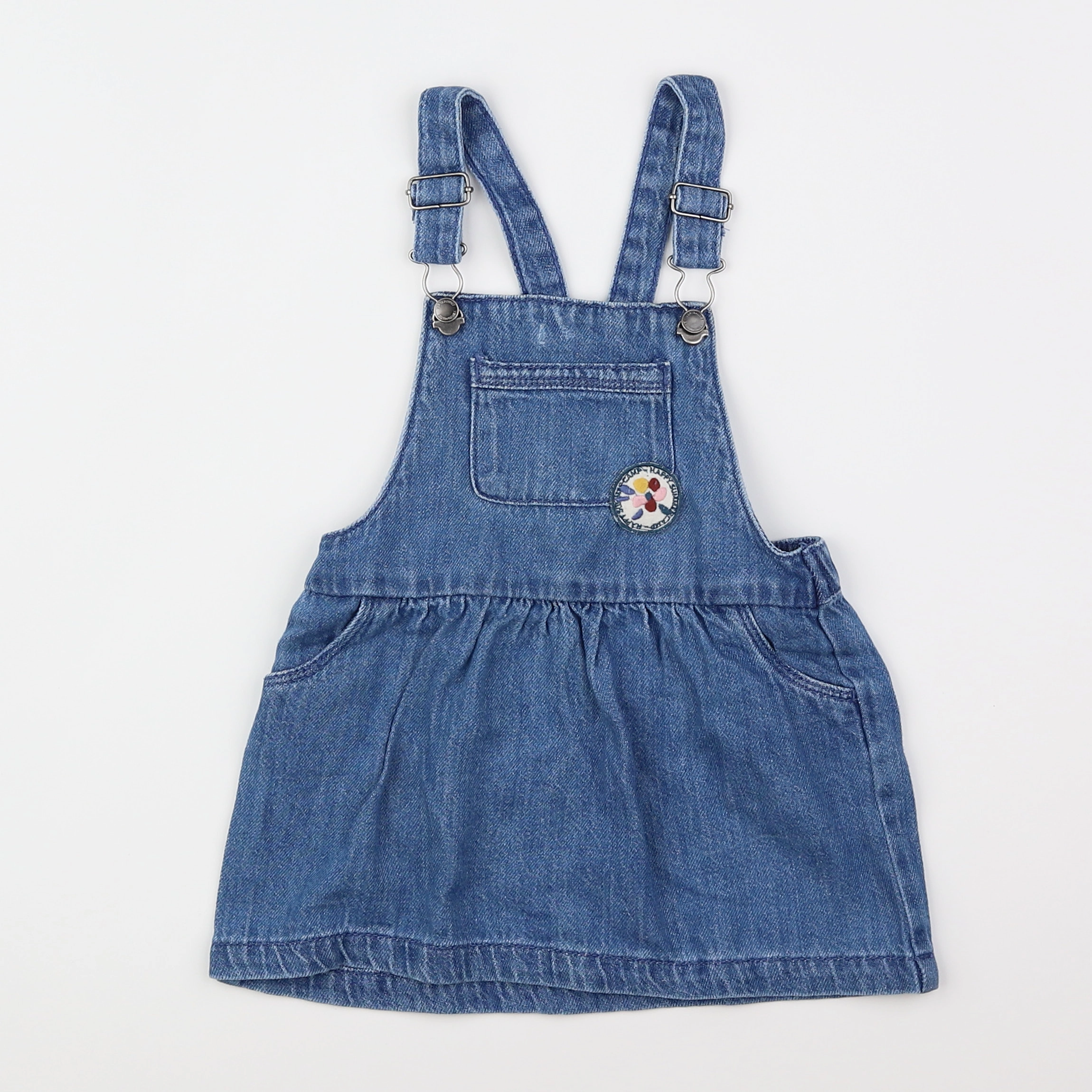 Vertbaudet - robe bleu - 2 ans