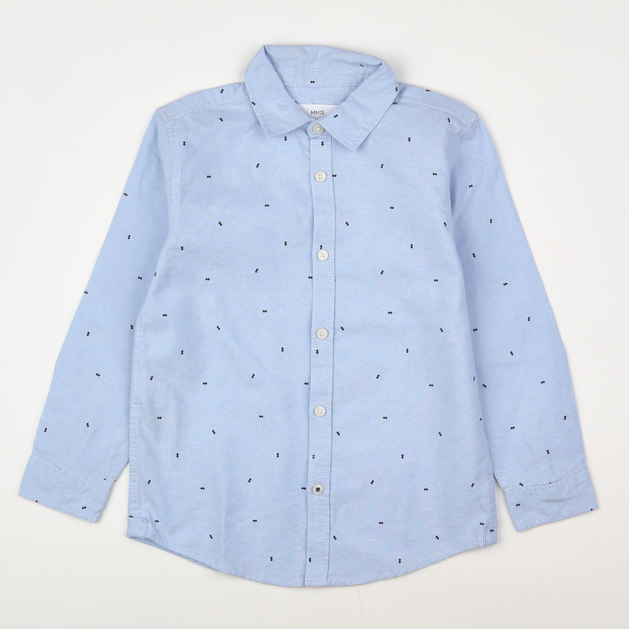 Mango - chemise bleu - 6 ans