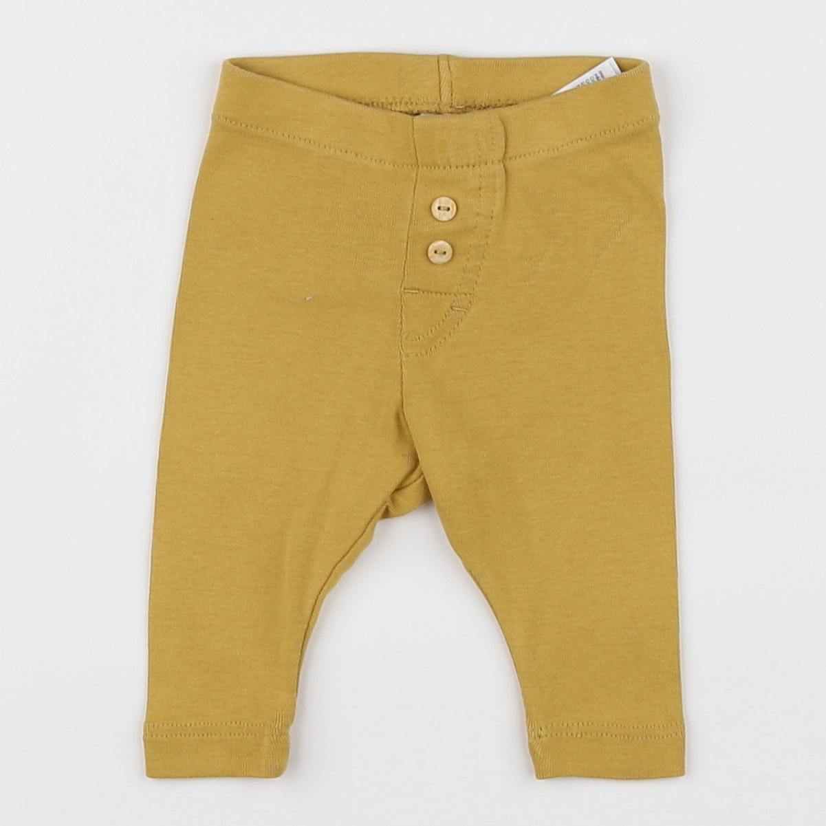 H&M - legging jaune - 1/3 mois