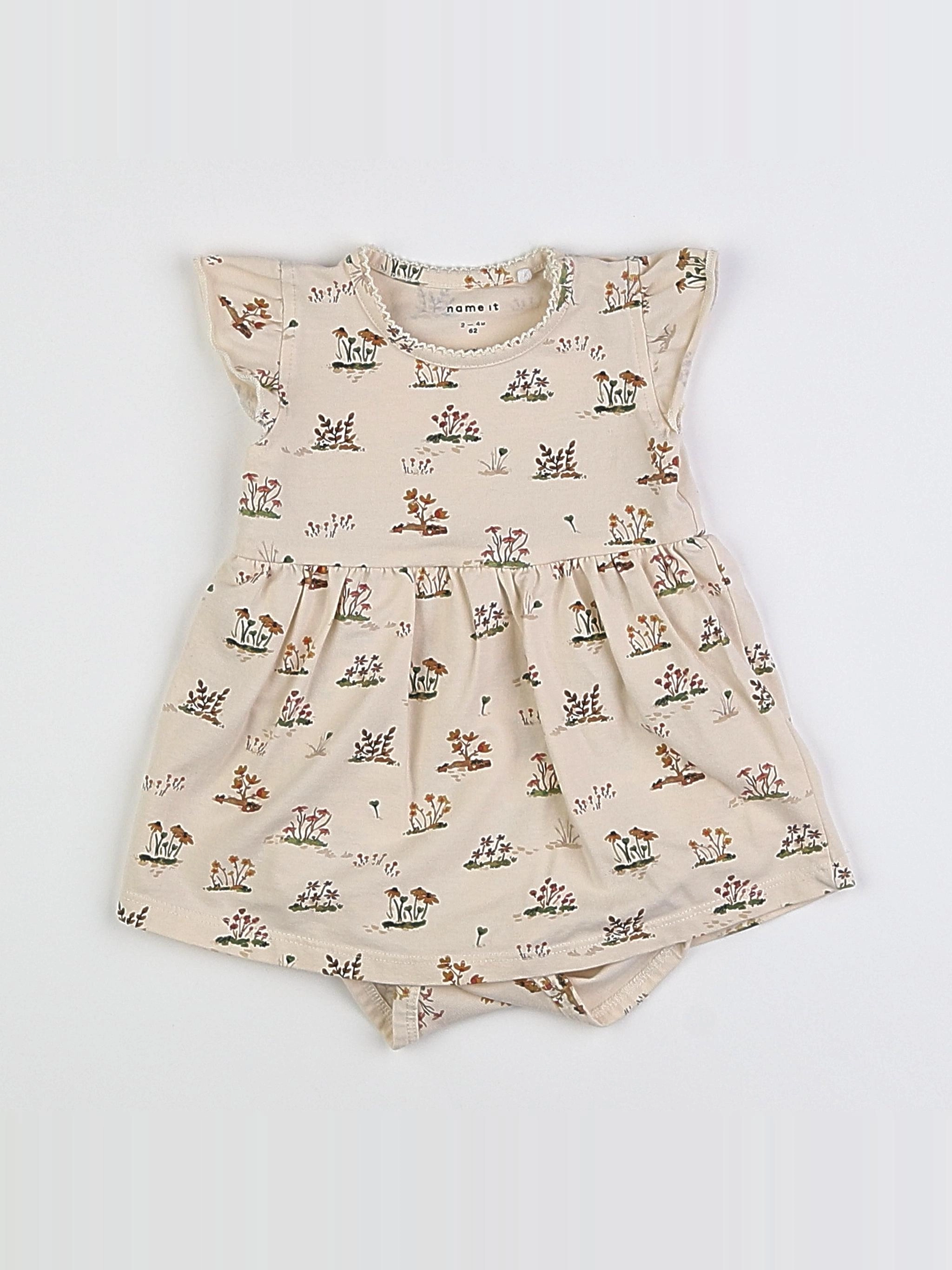 Name it - robe beige - 3 mois