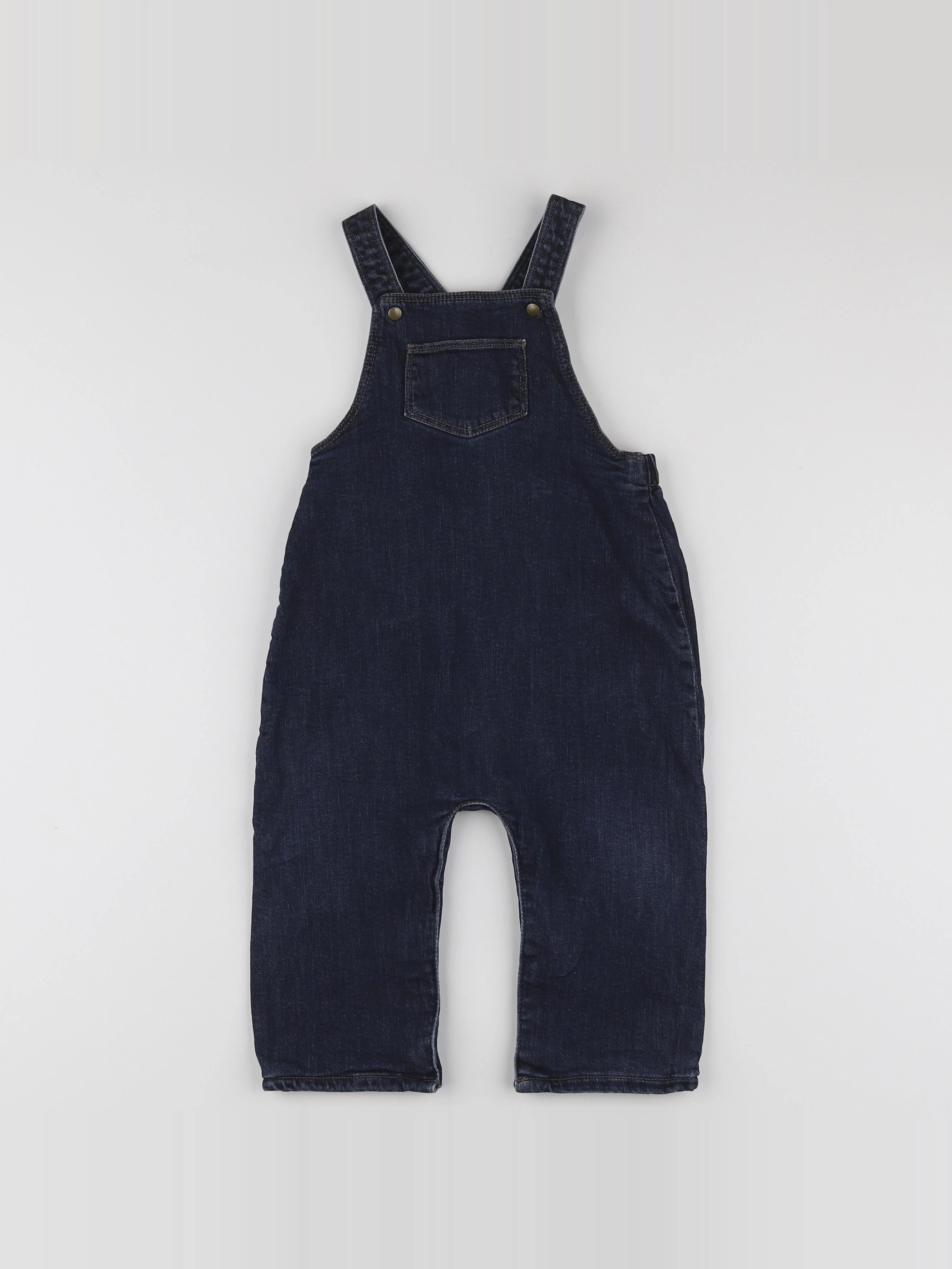Boutchou - salopette bleu - 12 mois