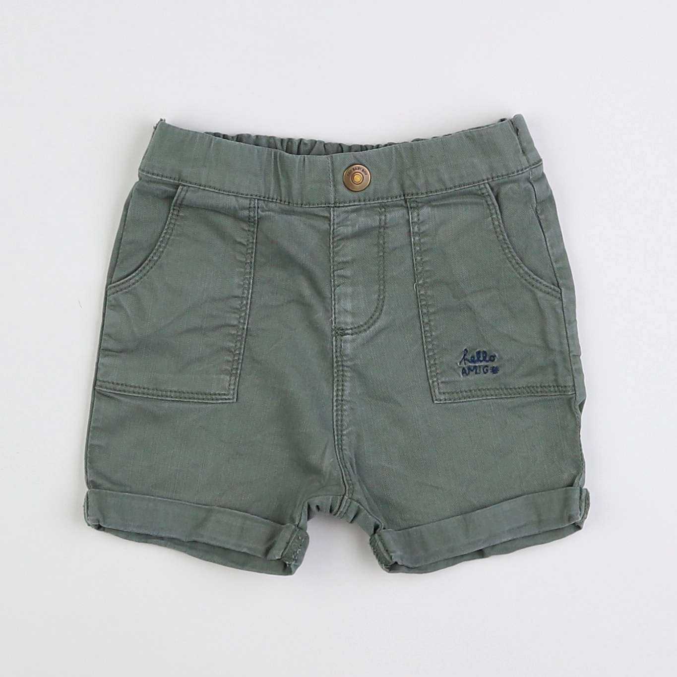 Tape à l'oeil - short vert - 12 mois