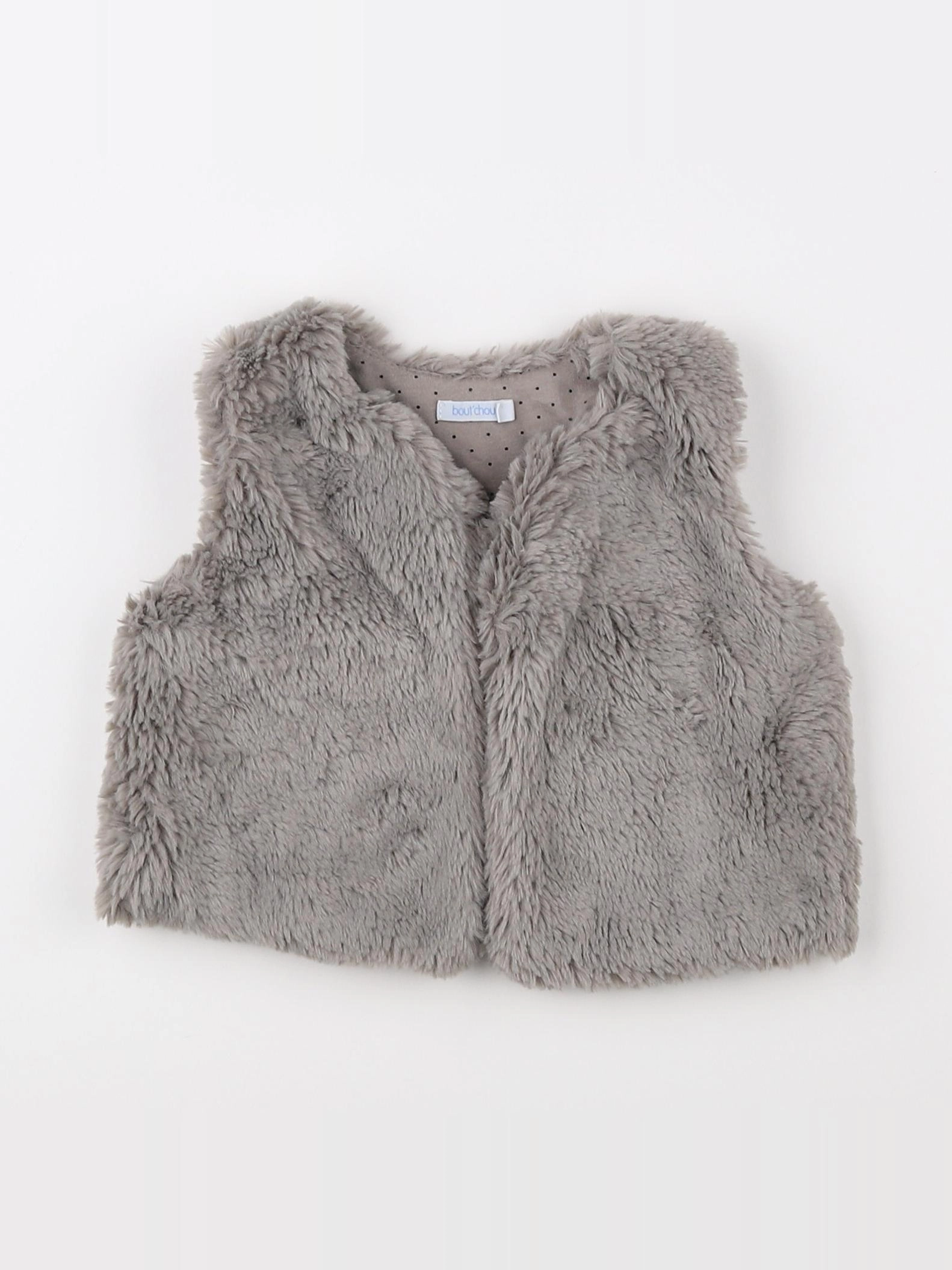 Boutchou - gilet gris - 9 mois