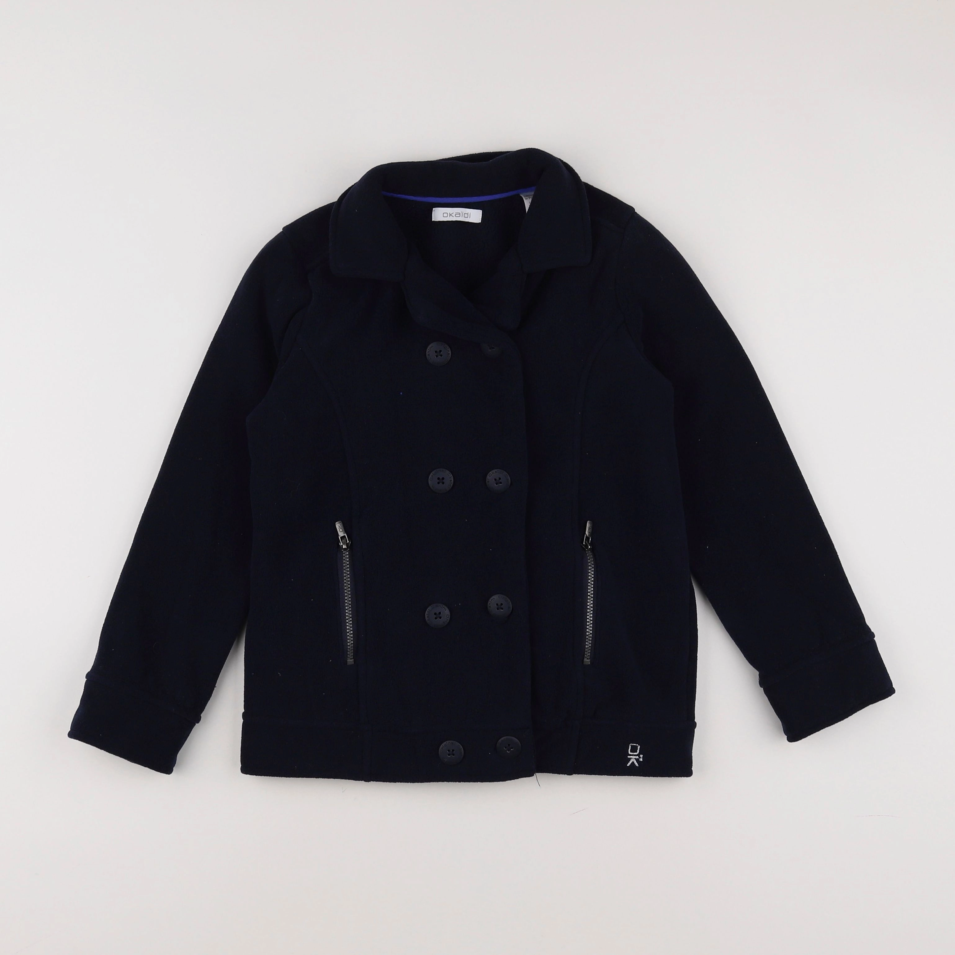 Okaidi - veste bleu - 8 ans