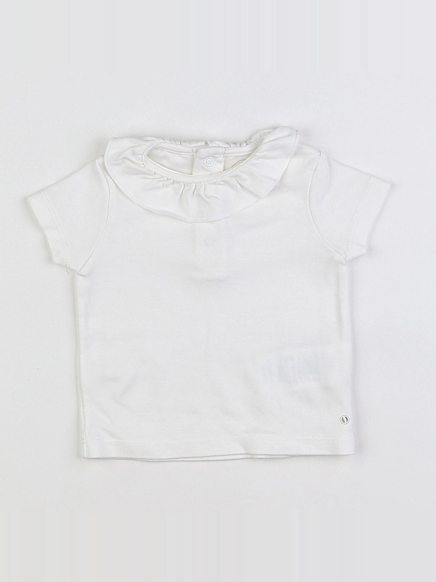 Absorba - tee-shirt blanc - 6 mois