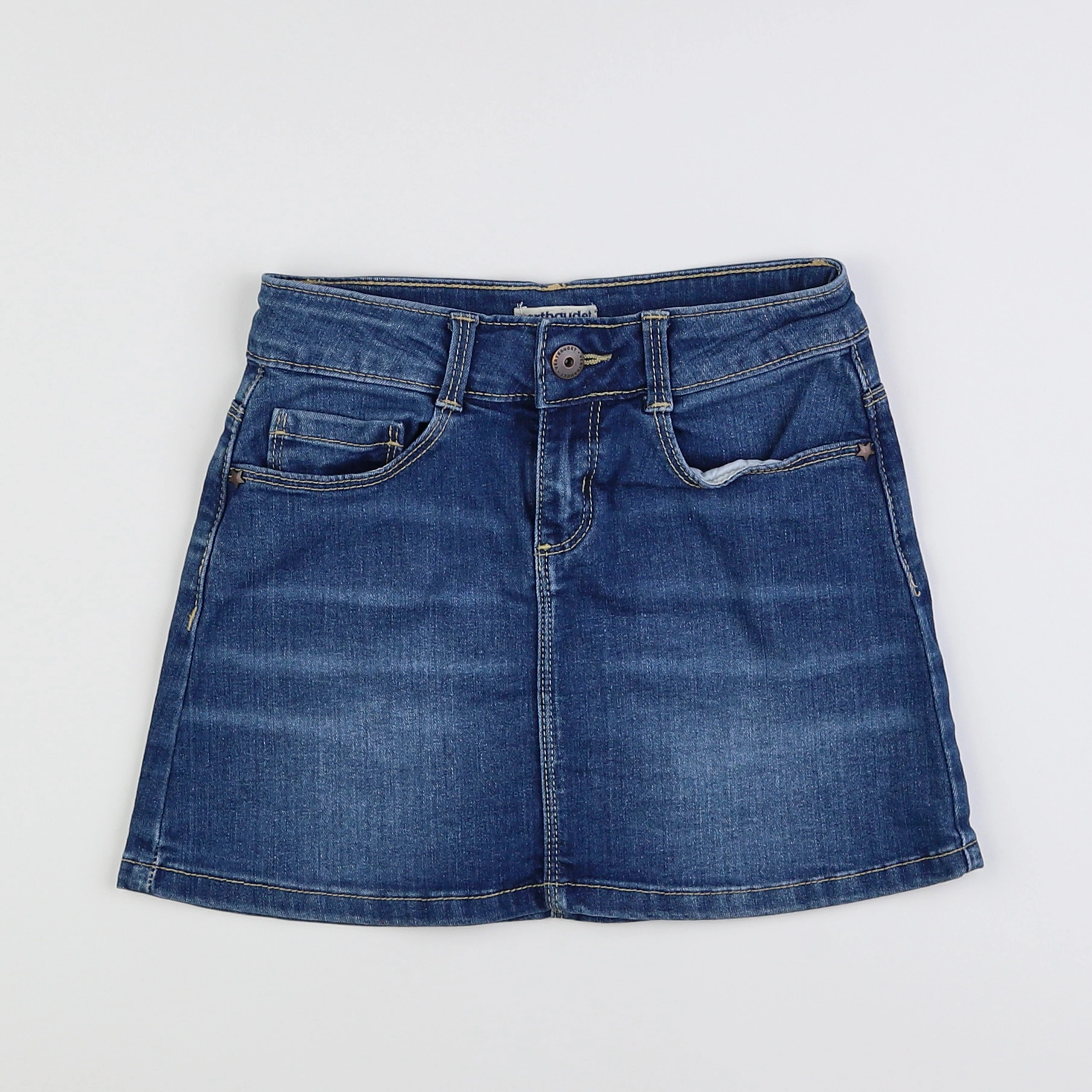 Vertbaudet - jupe bleu - 8 ans