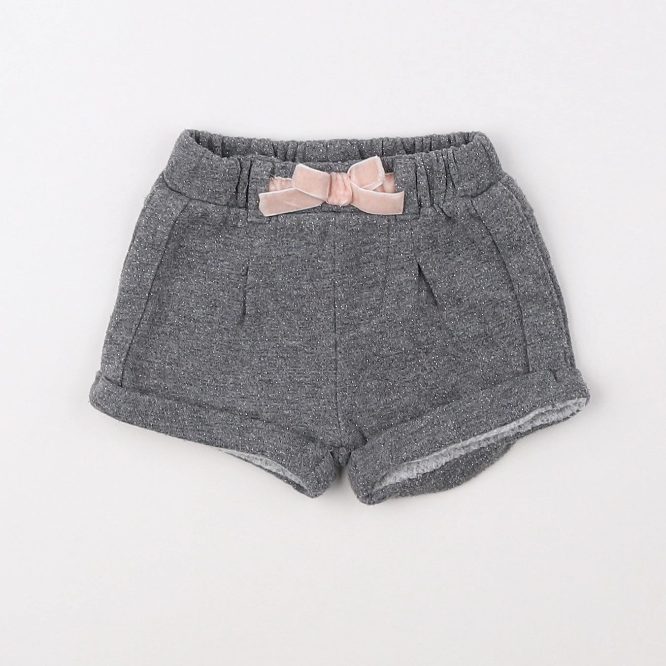 Vertbaudet - short gris - 3 mois