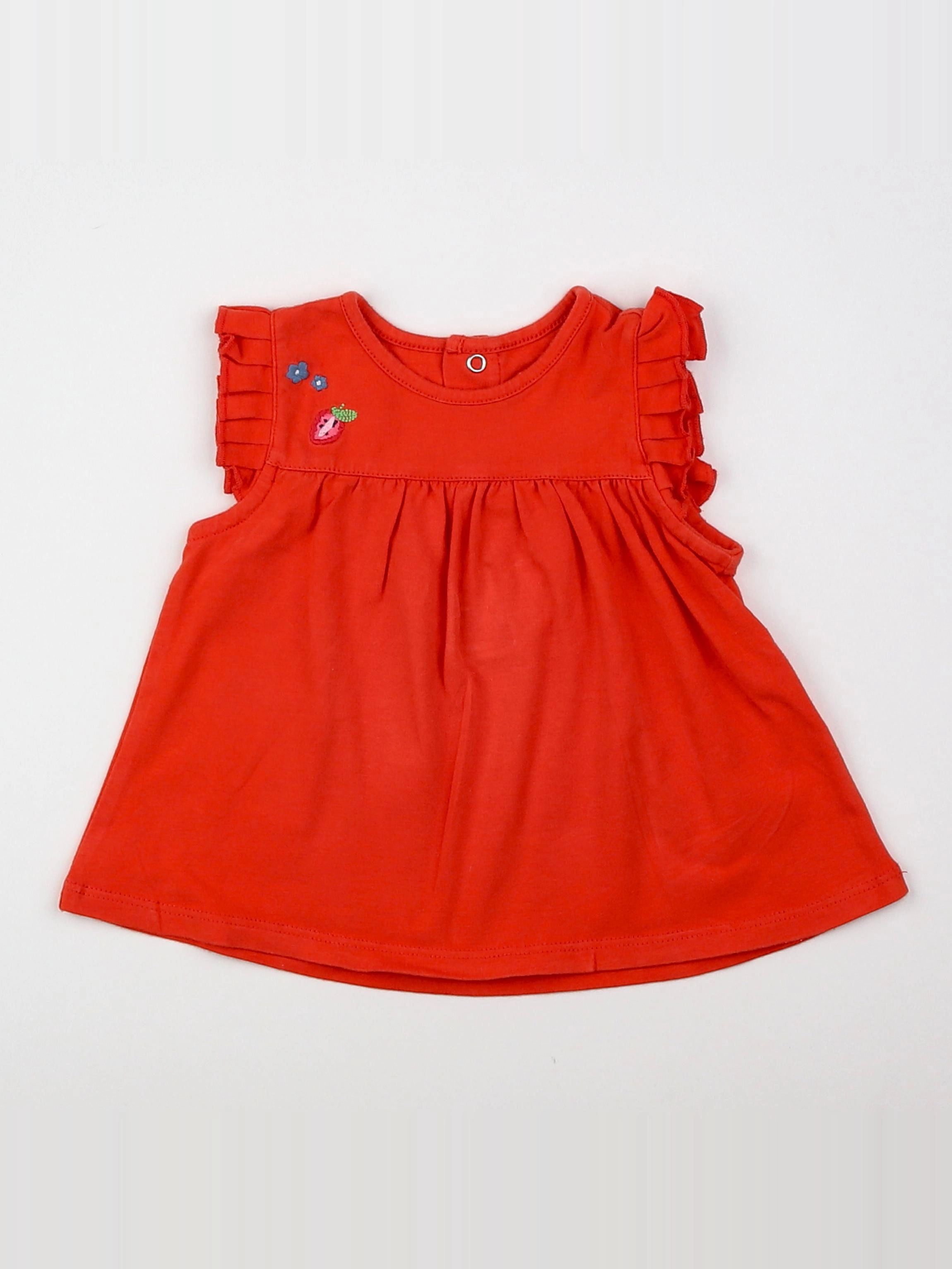 Catimini - robe rouge - 6 mois