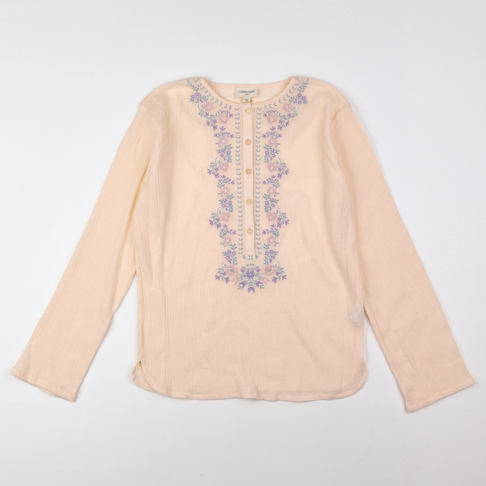 Louis Louise - blouse beige - 12 ans