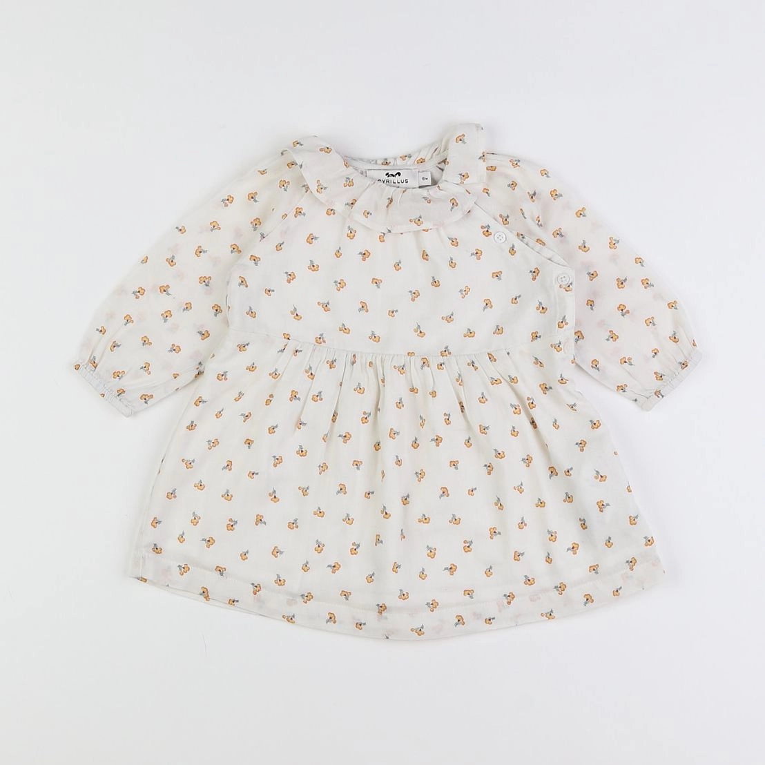 Cyrillus - robe beige - 6 mois