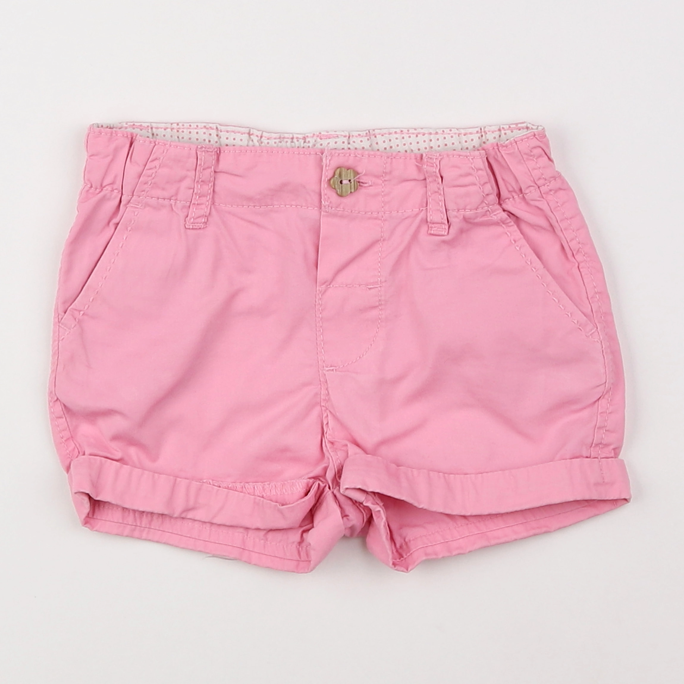 H&M - short rose - 9 mois