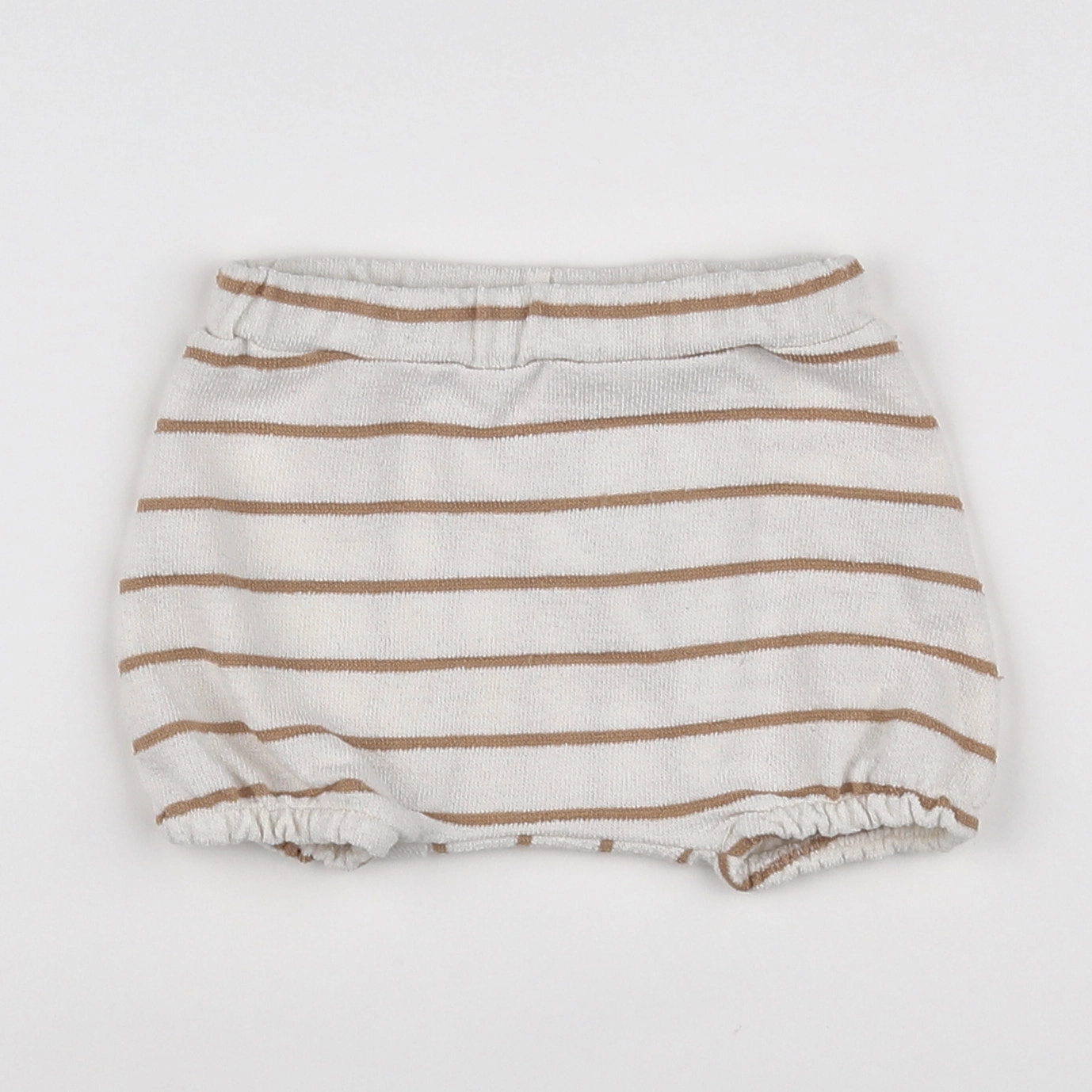 Zara - bloomer blanc, bronze - 1/3 mois