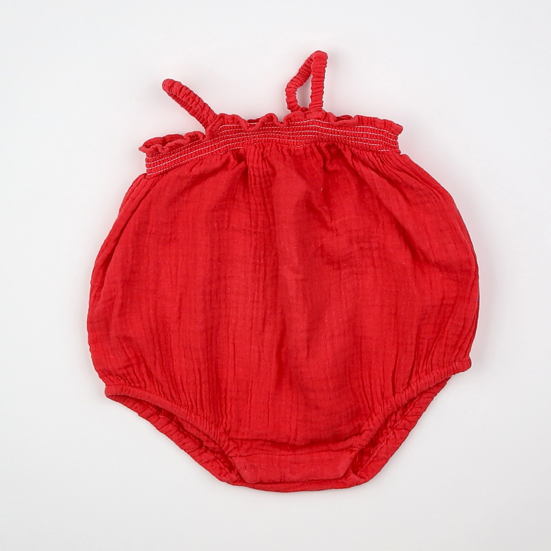 Boutchou - combinaison rouge, rose - 1 mois