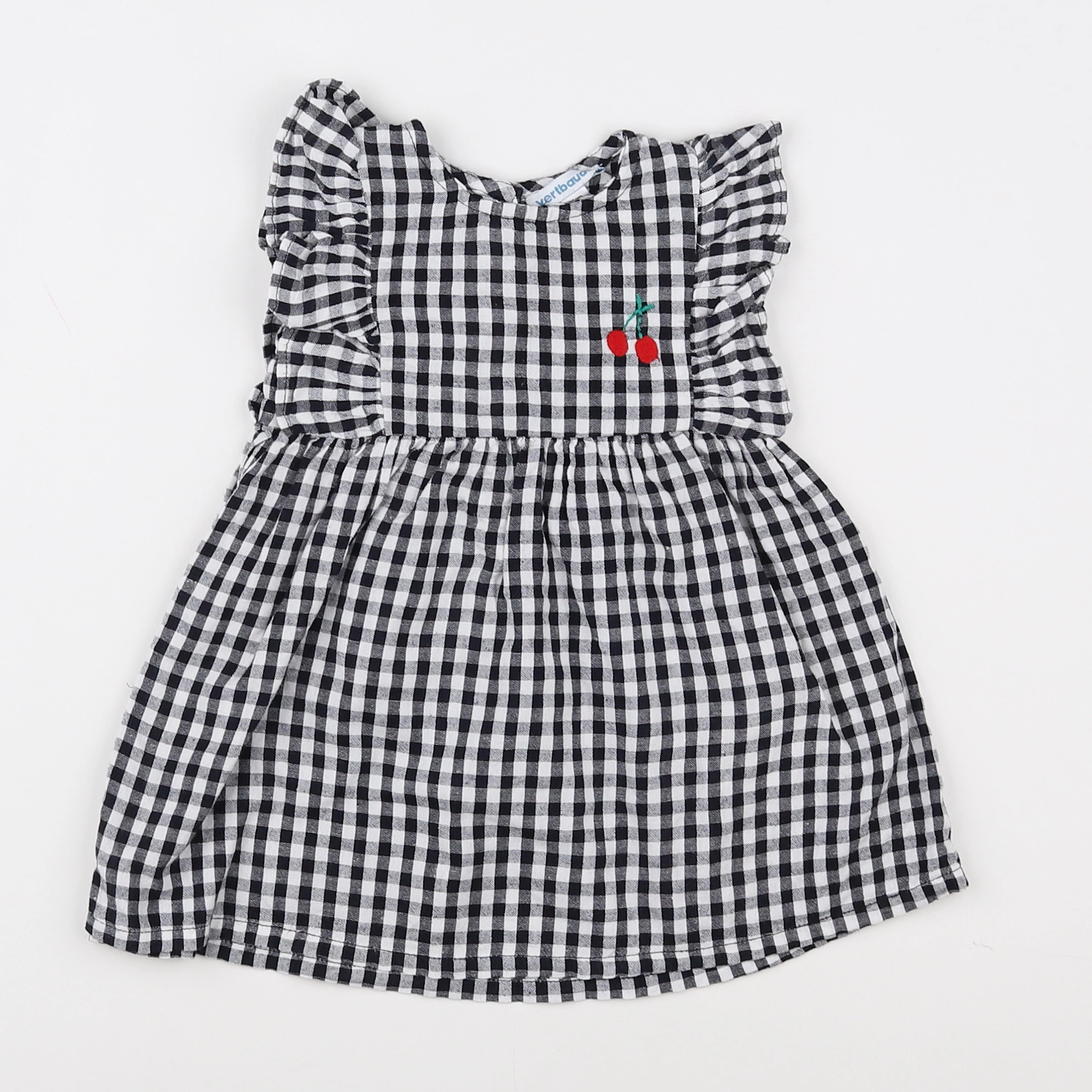 Vertbaudet - robe noir - 9 mois