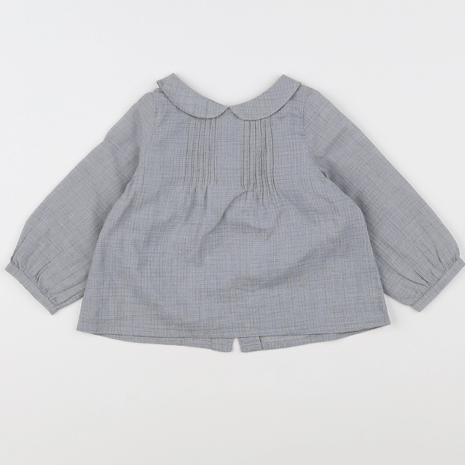 Bonpoint - blouse blanc, noir - 6 mois