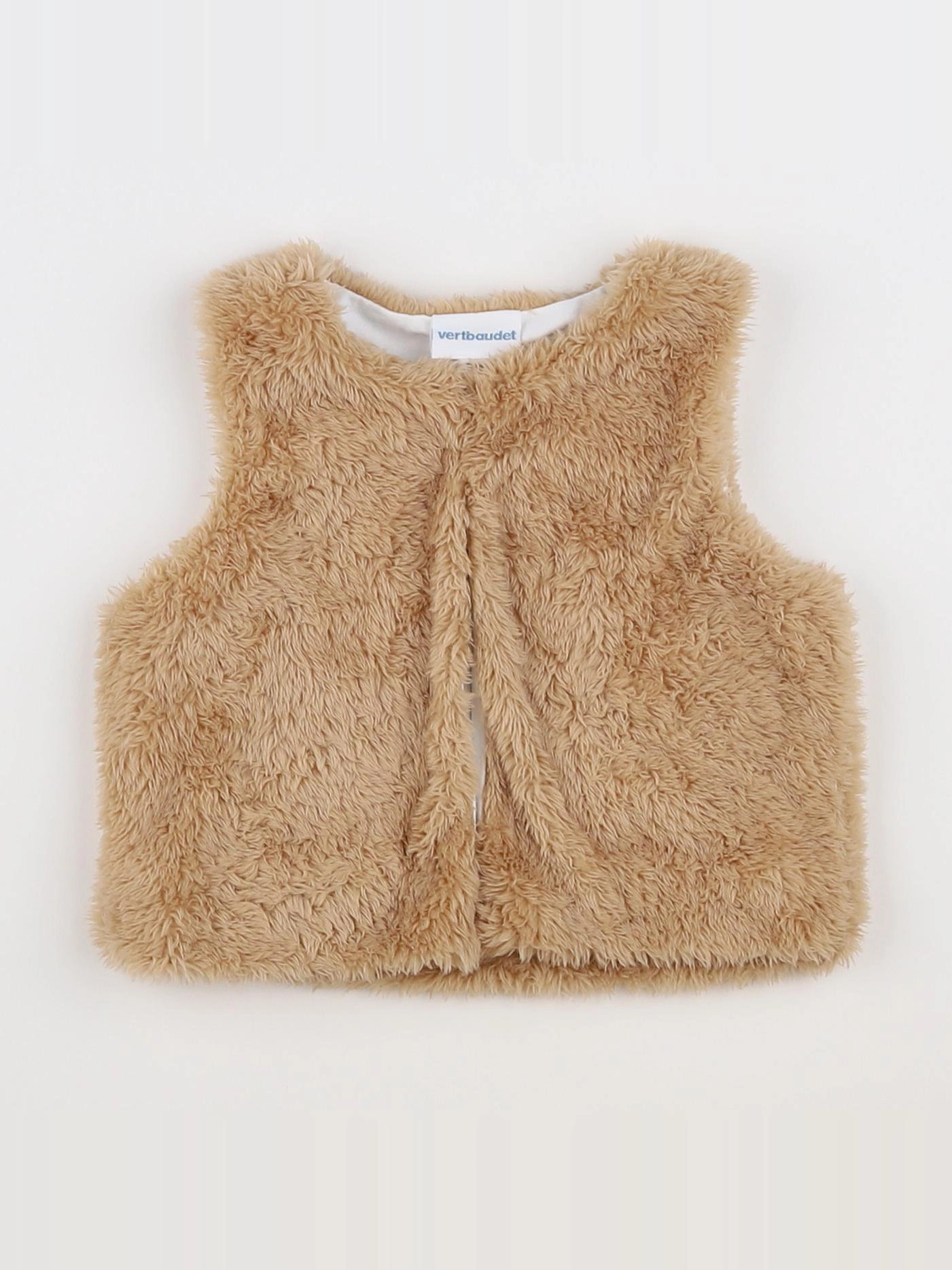 Vertbaudet - gilet marron - 9 mois