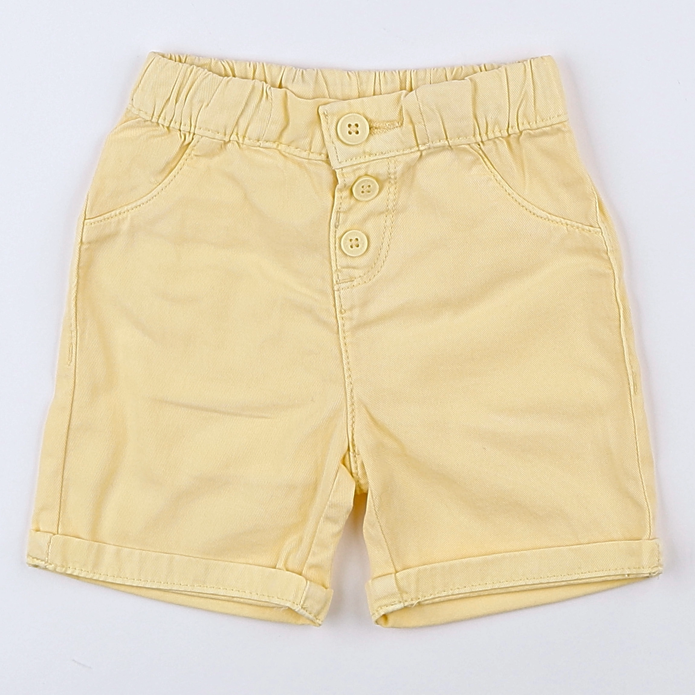 Tape à l'oeil - short jaune - 12 mois