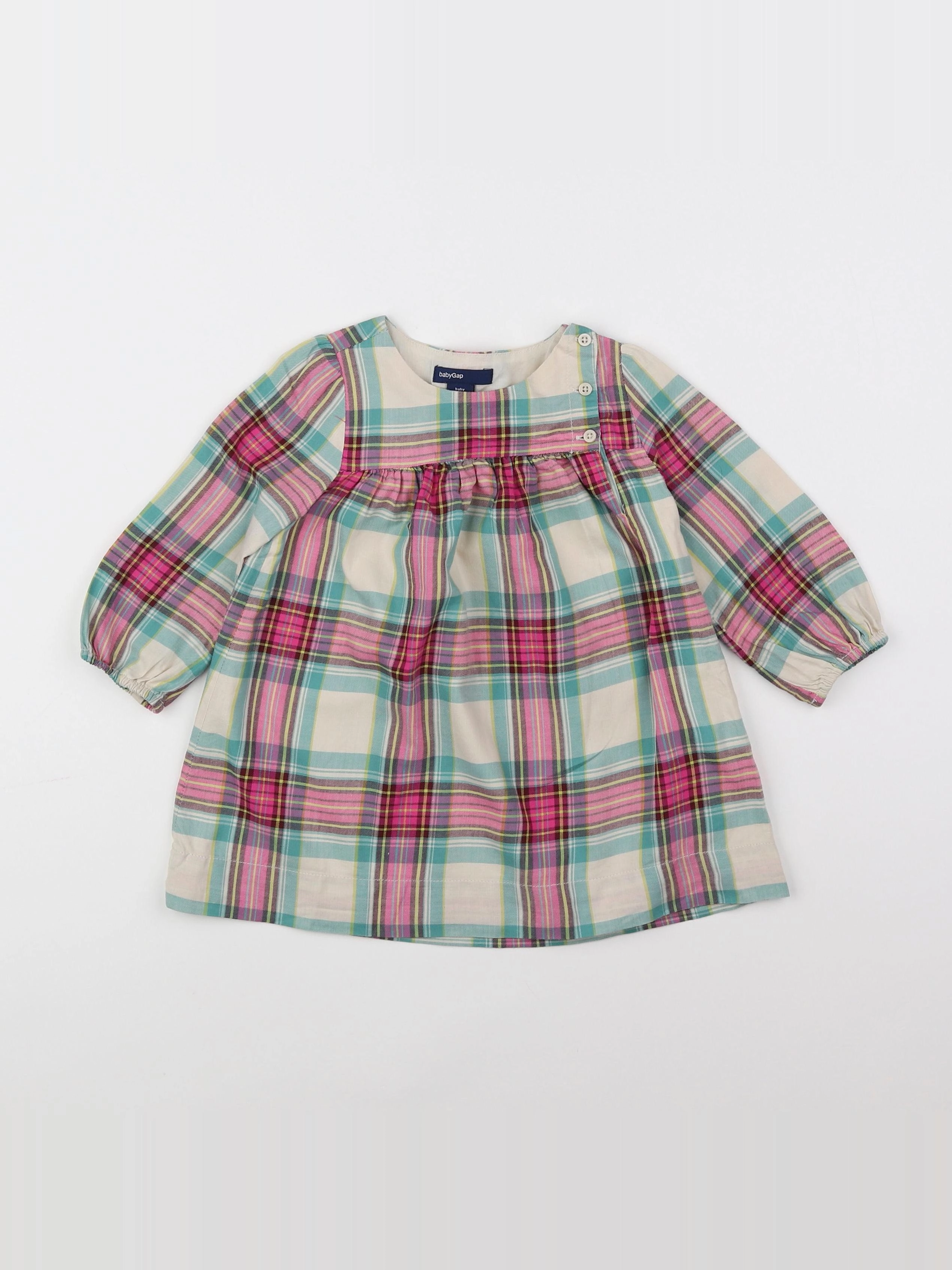 GAP - robe multicolore - 12/18 mois