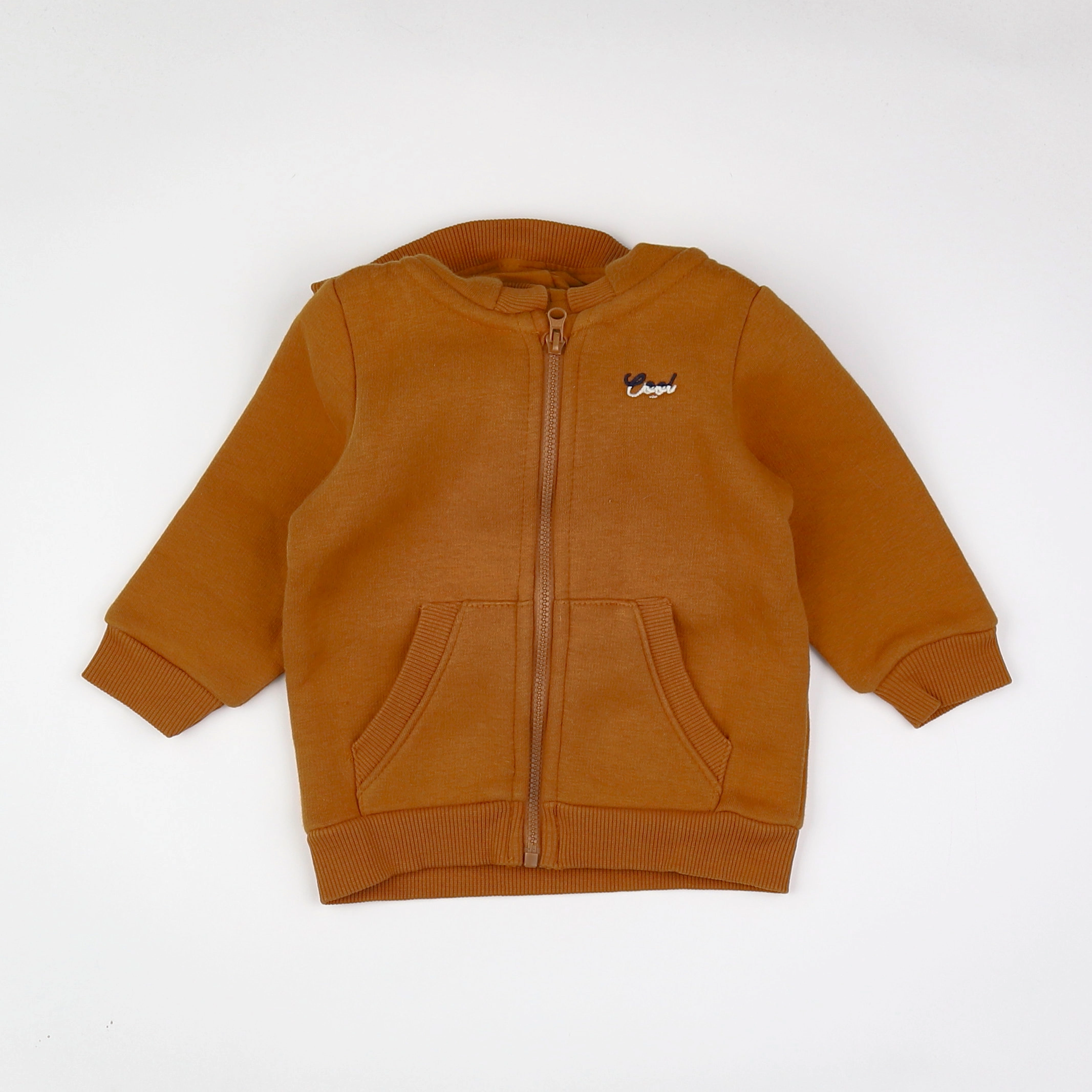 Tape à l'oeil - sweat marron - 6 mois