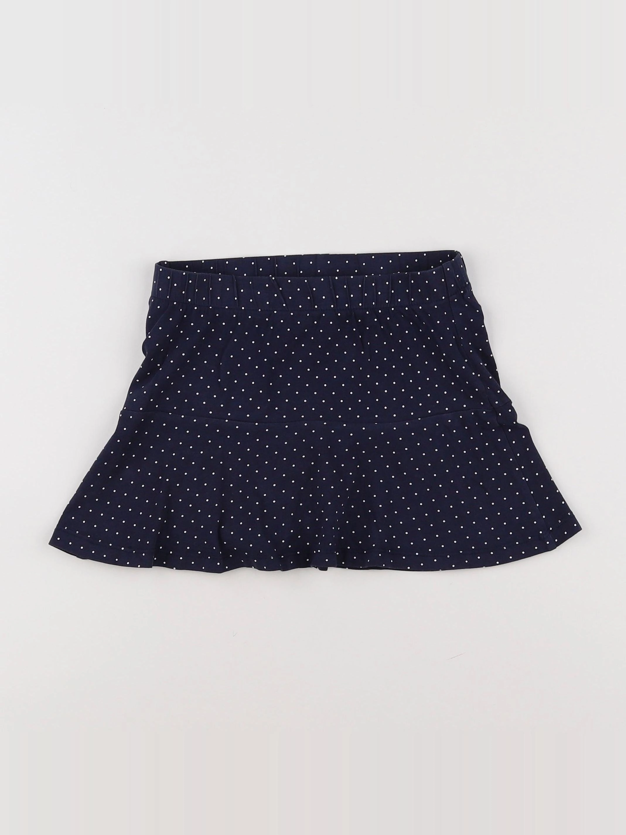 H&M - jupe bleu - 6/8 ans