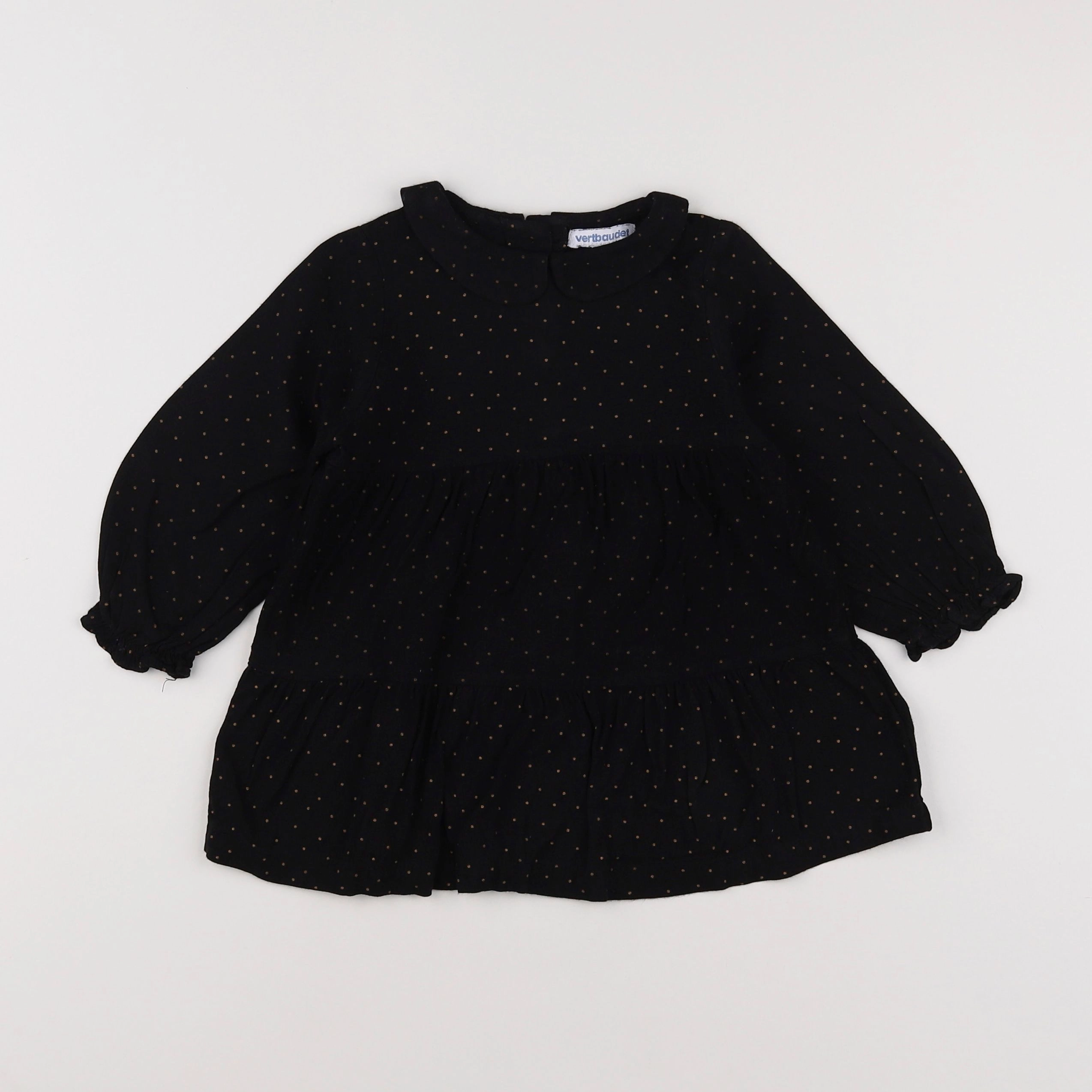 Vertbaudet - robe noir - 18 mois